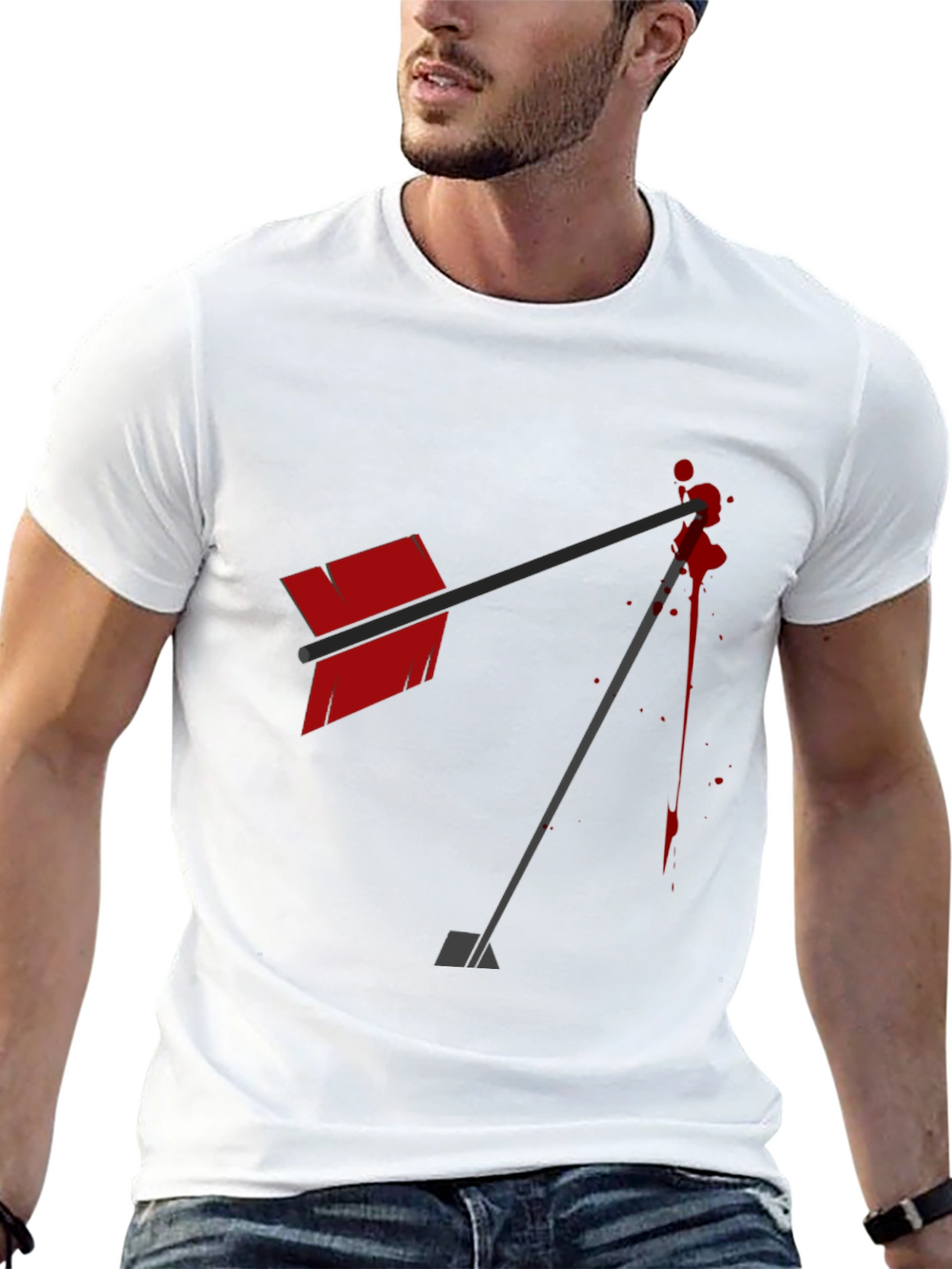 Arrow Through the Heart T-Shirt - Graphic Tee