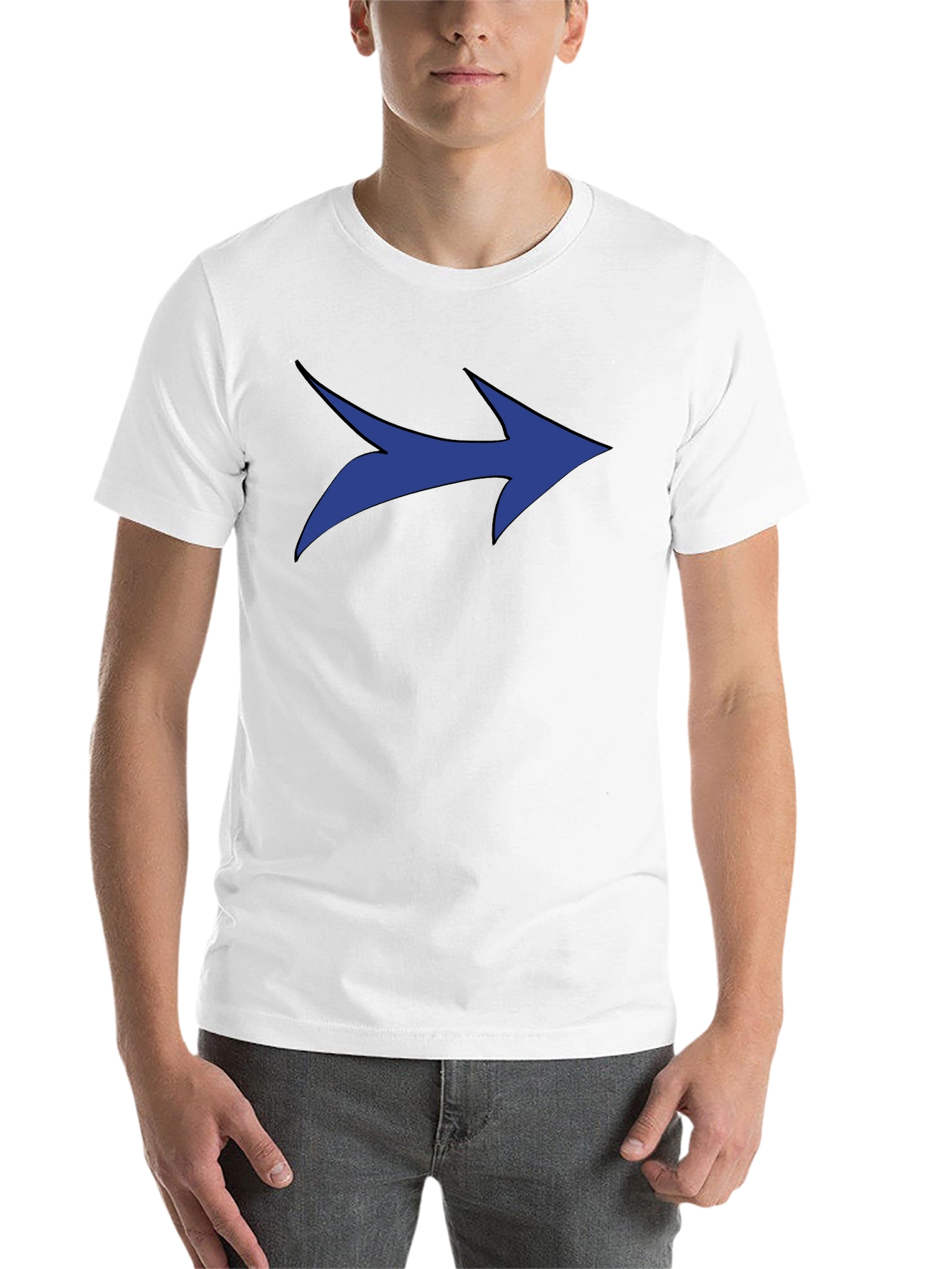 Arrow Graphic Tee - Modern Design