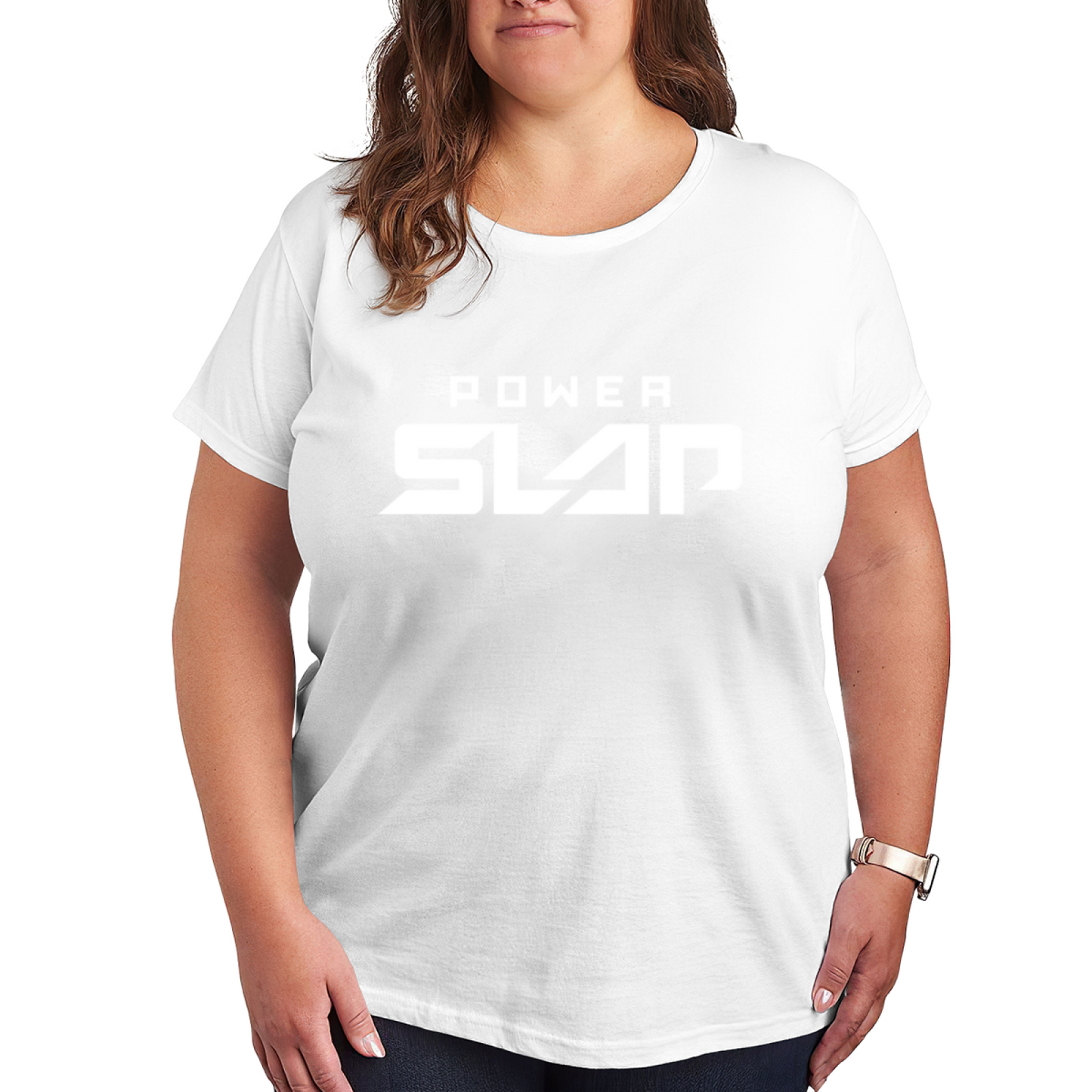 Power Slap Bold Combat Sports Logo Tee