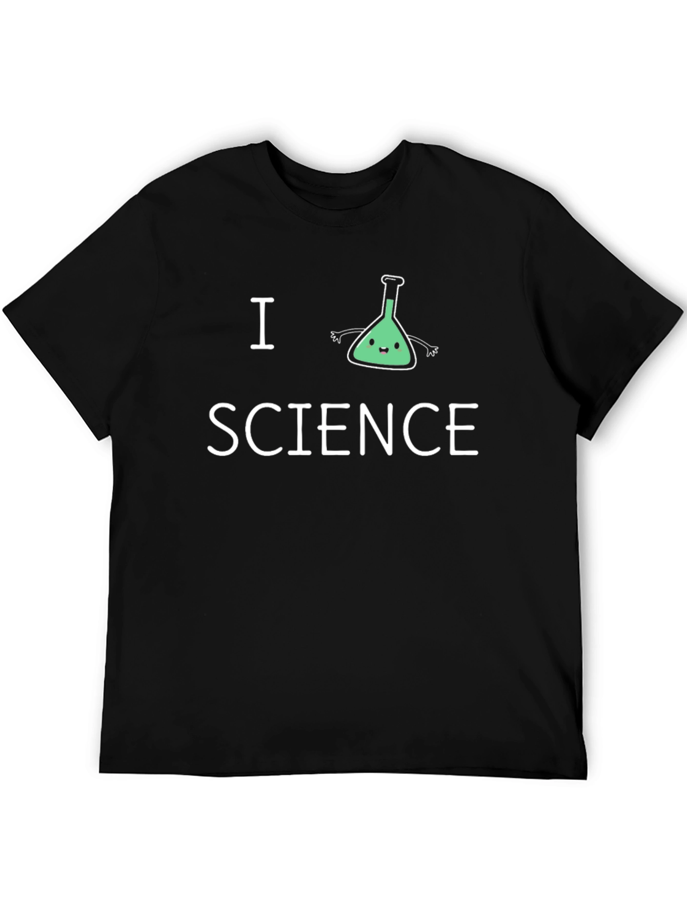 I Heart Science T-Shirt - Cute Flask Design