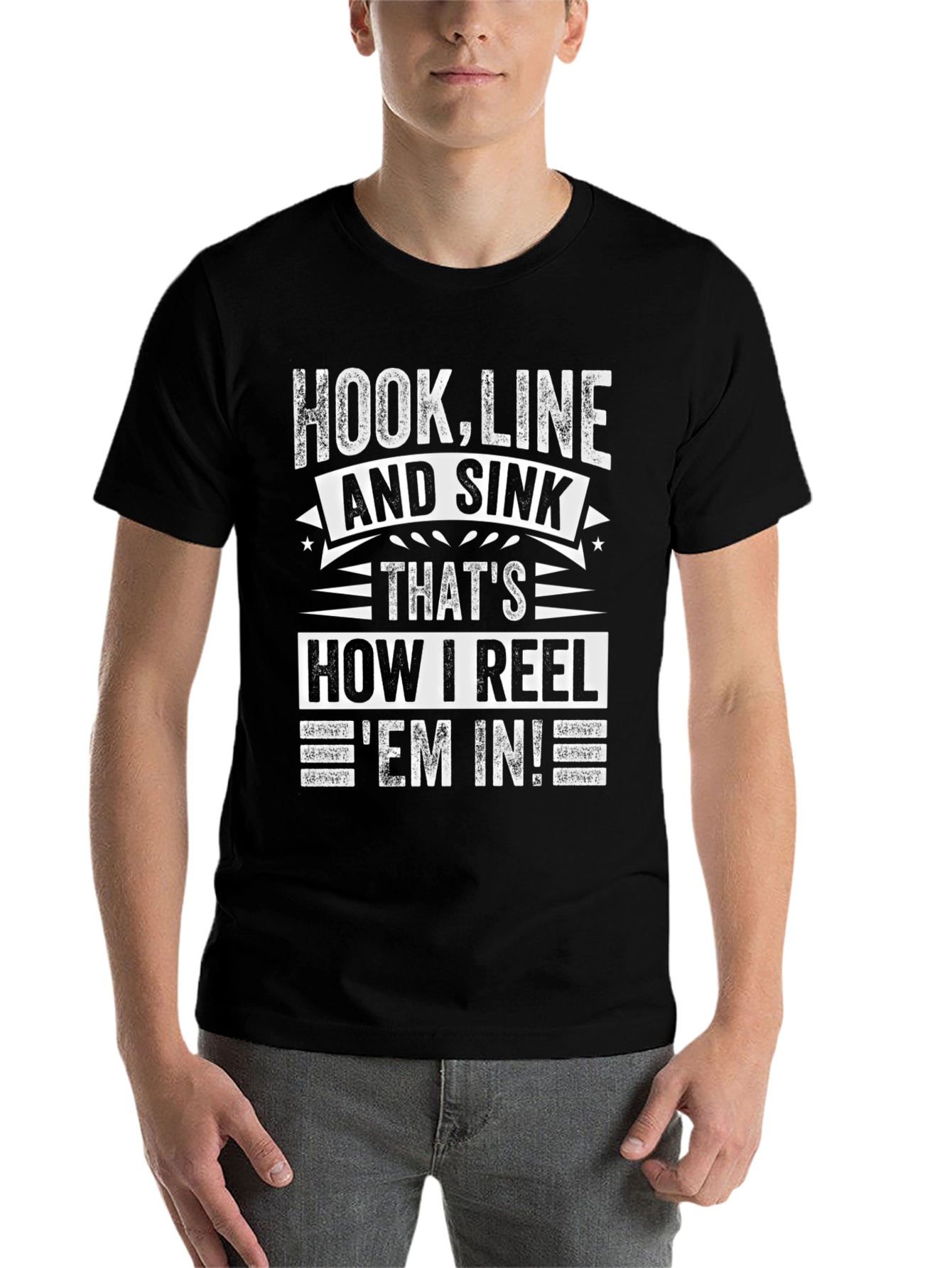 Hook Line and Sink Fishing T-Shirt