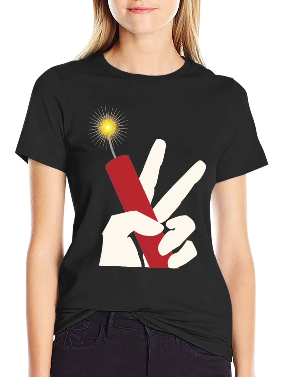 Dynamite Peace T-Shirt - Bold Graphic Tee