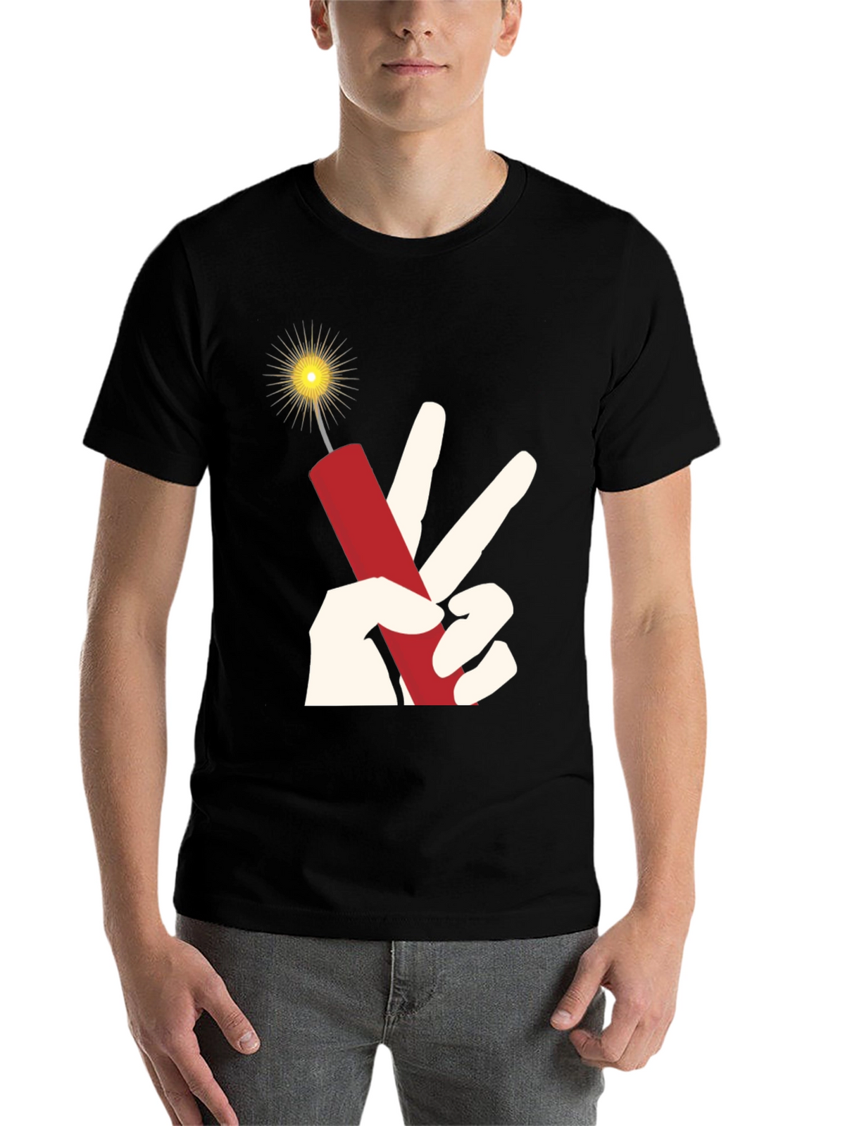 Dynamite Peace T-Shirt - Bold Graphic Tee