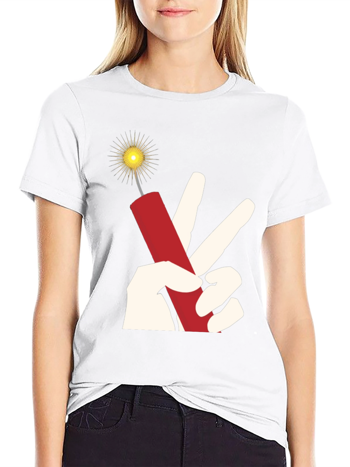 Dynamite Peace T-Shirt - Bold Graphic Tee