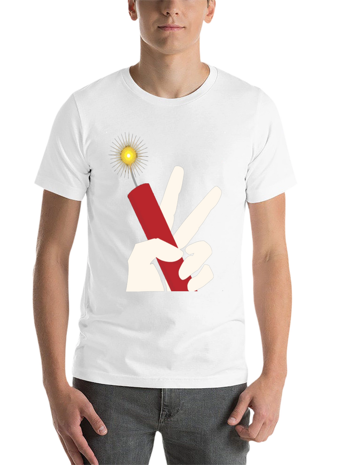 Dynamite Peace T-Shirt - Bold Graphic Tee
