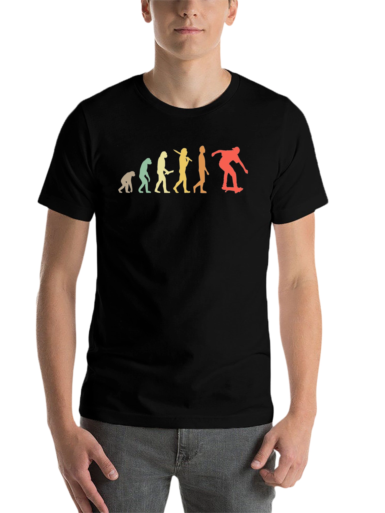 Evolution of Skateboarding T-Shirt
