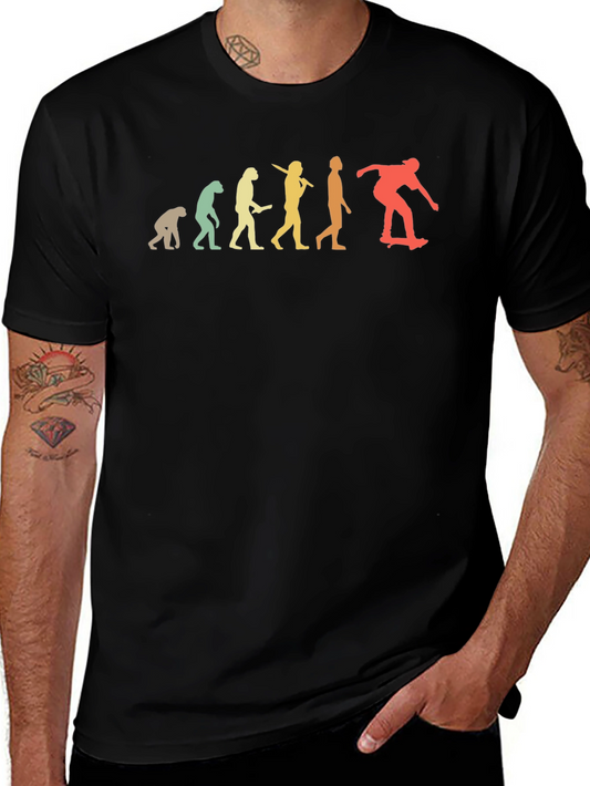 Evolution of Skateboarding T-Shirt