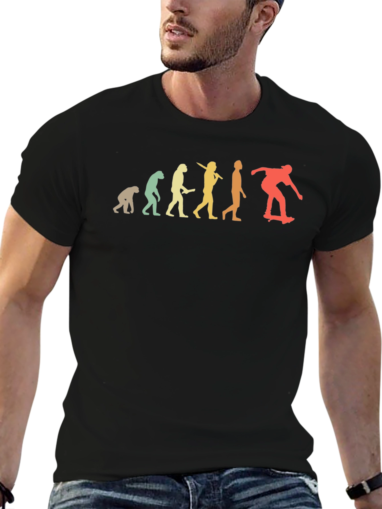 Evolution of Skateboarding T-Shirt