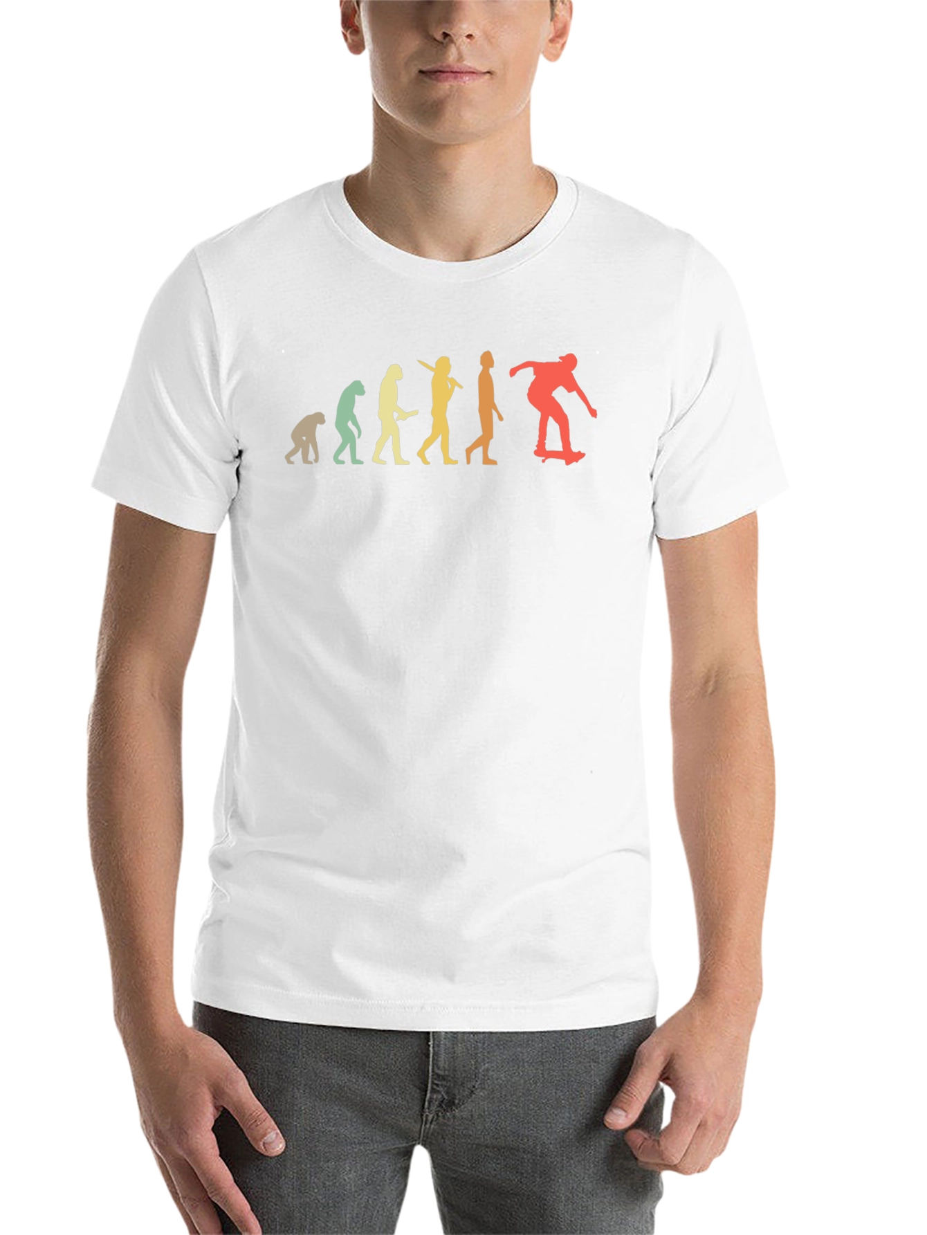 Evolution of Skateboarding T-Shirt