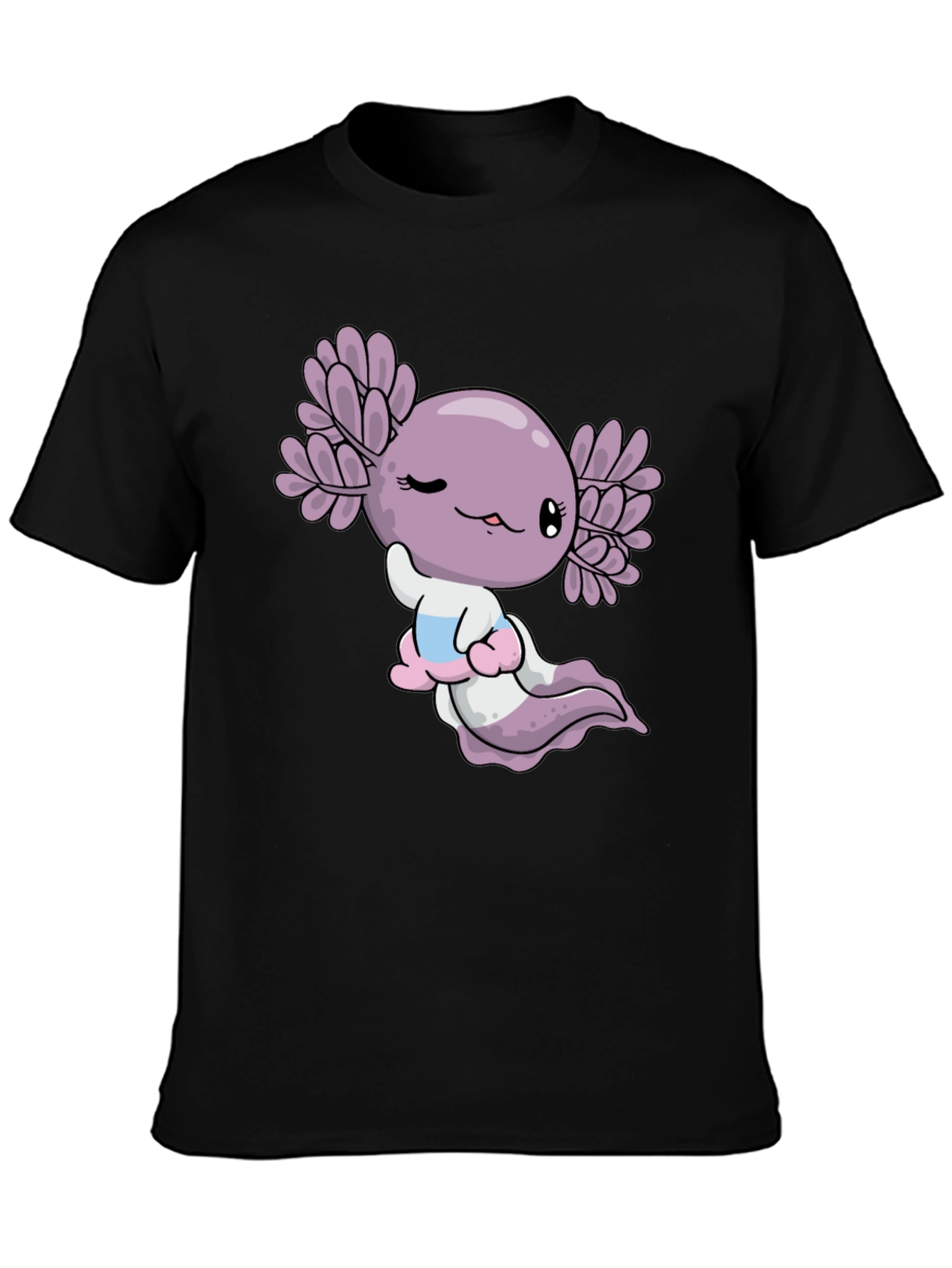 Axolotl Graphic Tee - Cute Amphibian T-Shirt
