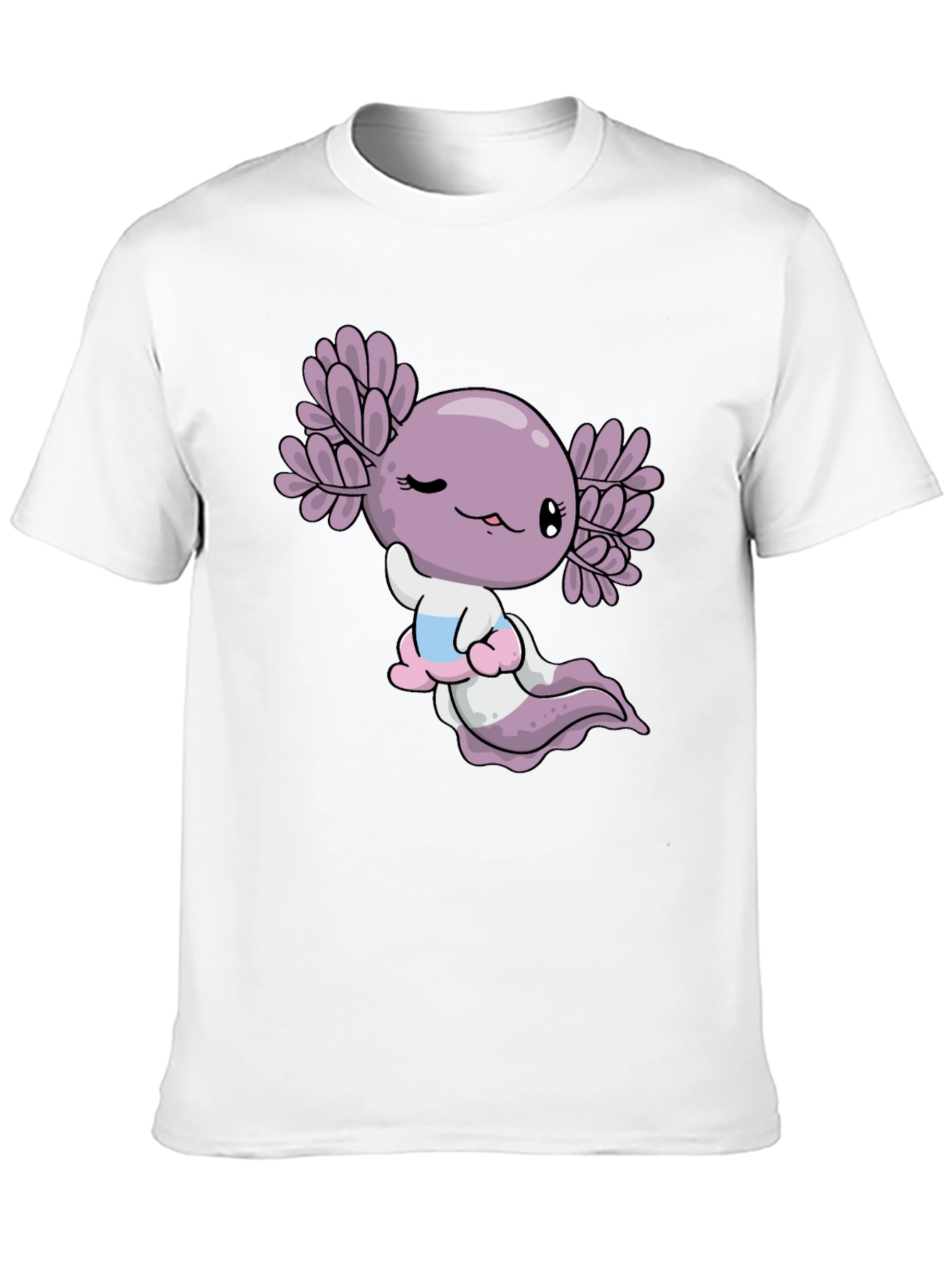 Axolotl Graphic Tee - Cute Amphibian T-Shirt