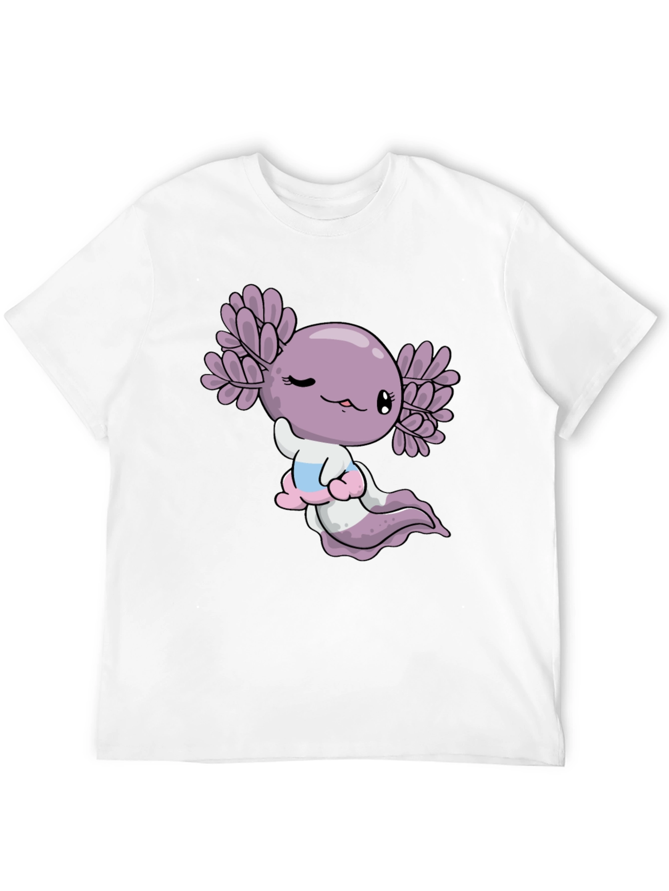 Axolotl Graphic Tee - Cute Amphibian T-Shirt