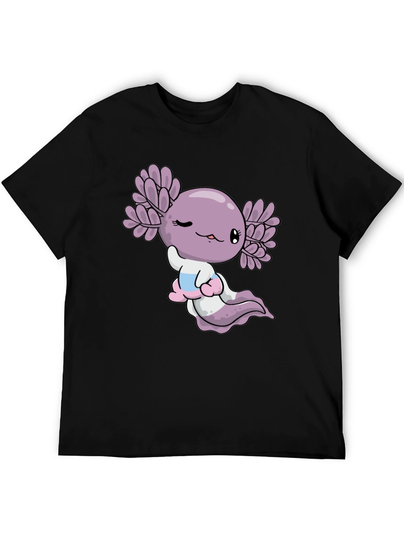 Axolotl Graphic Tee - Cute Amphibian T-Shirt