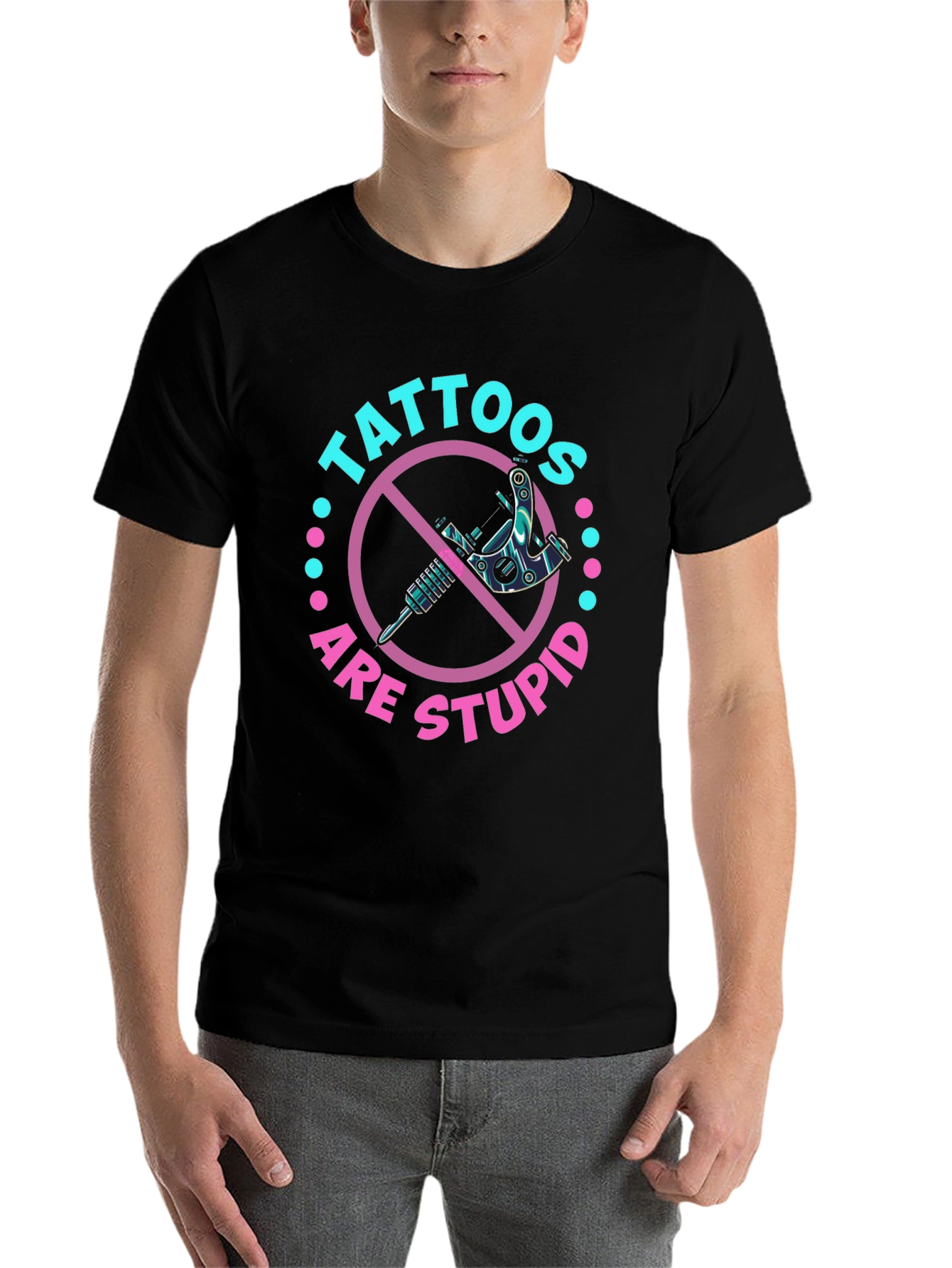 Tattoos Are Stupid Graphic T-Shirt