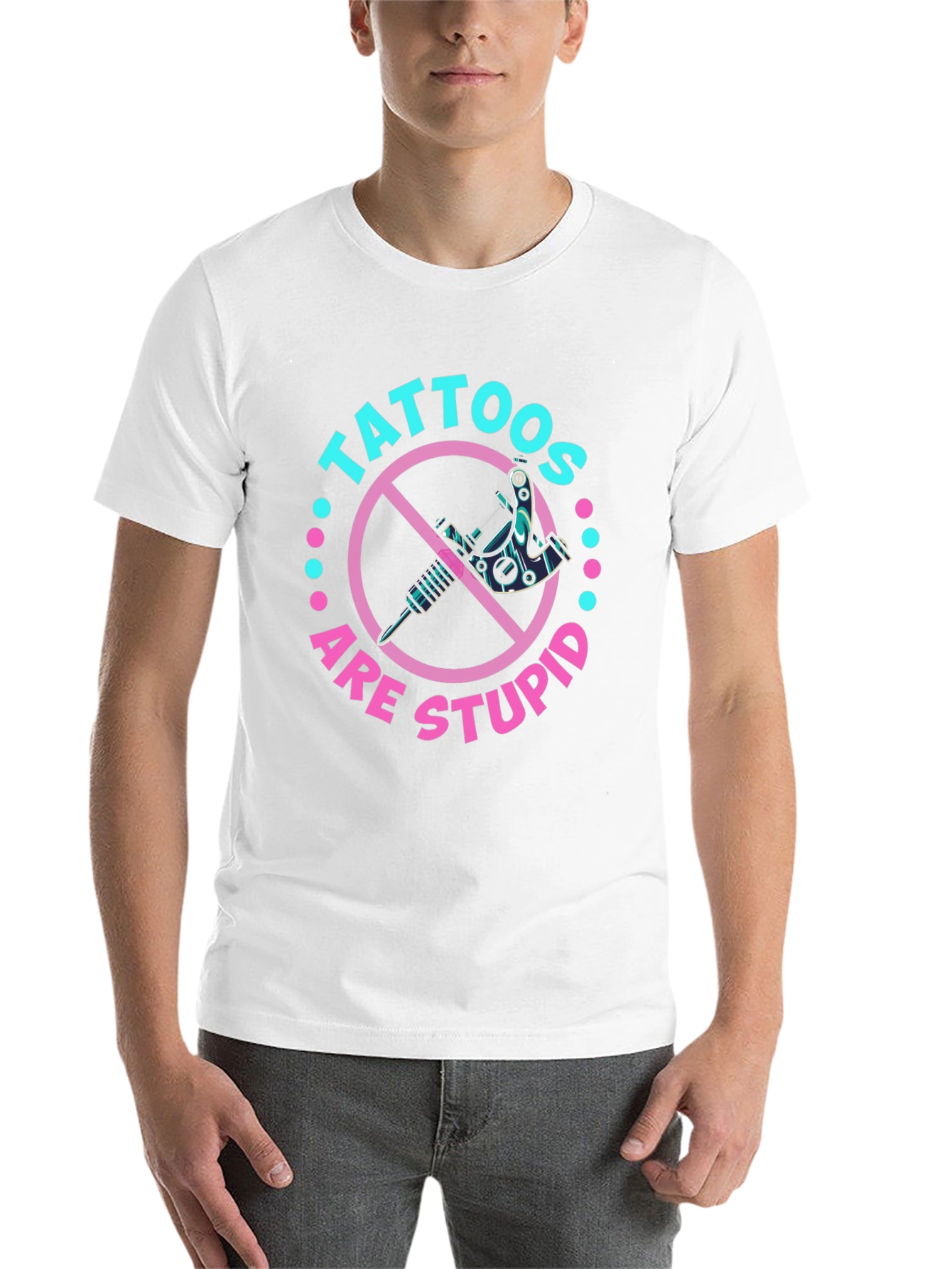 Tattoos Are Stupid Graphic T-Shirt