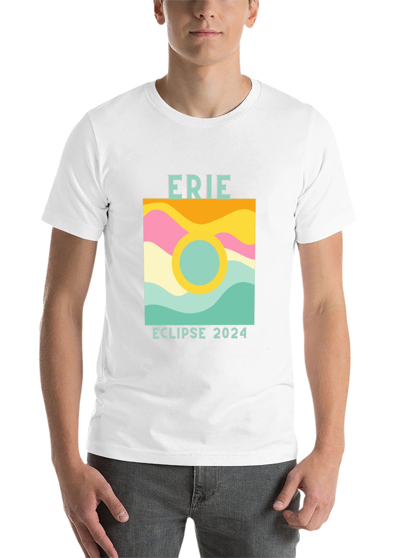 Erie Eclipse 2024 Graphic T-Shirt