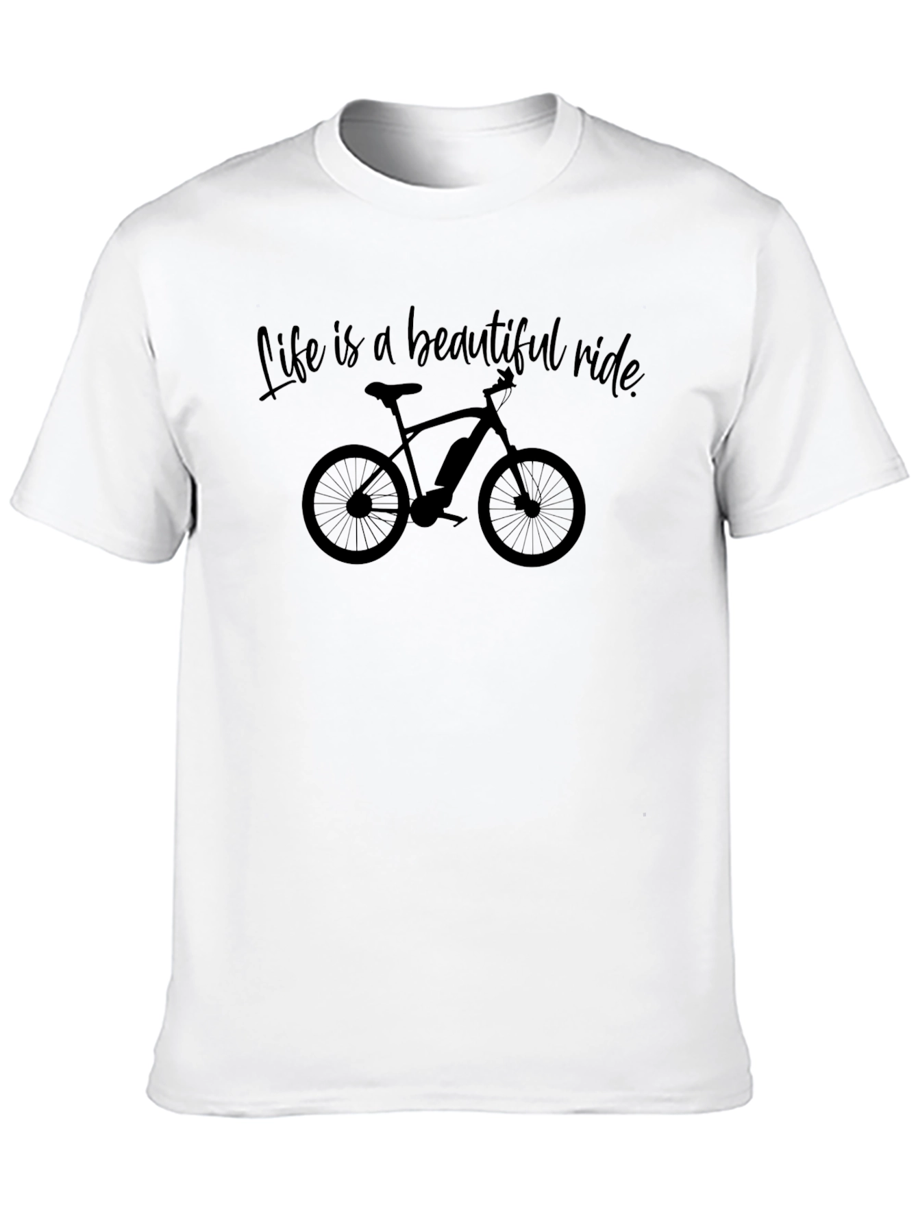 Life is a Beautiful Ride Bicycle T-Shirt