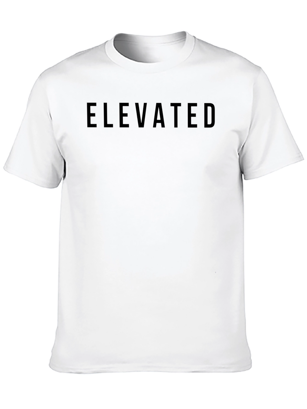 Elevated Black Graphic Tee - Modern Casual Wear