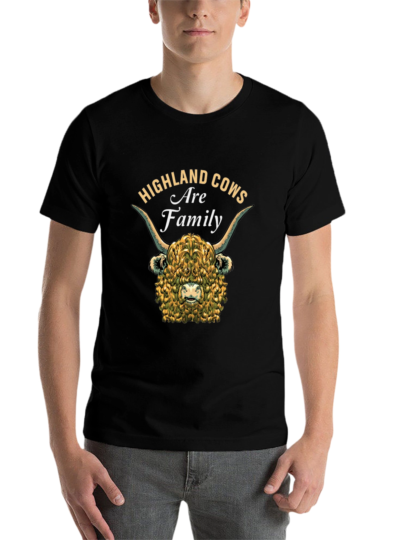 Highland Cows Are Family T-Shirt