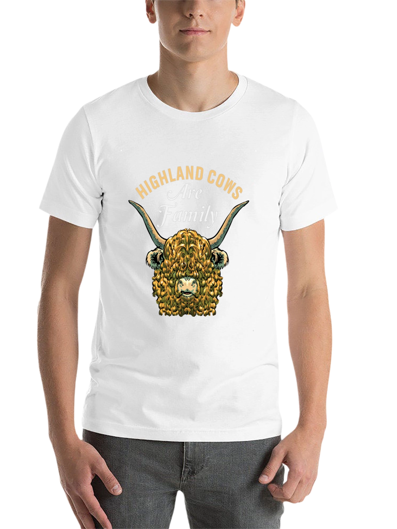 Highland Cows Are Family T-Shirt