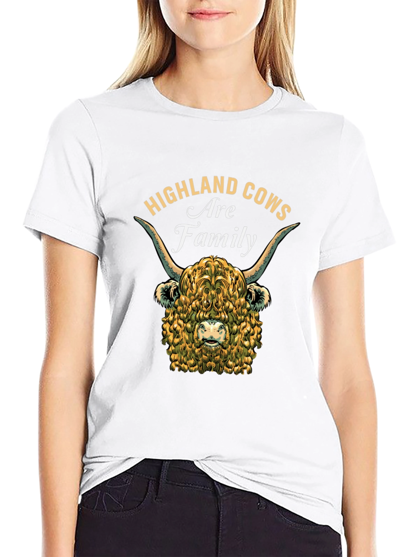 Highland Cows Are Family T-Shirt