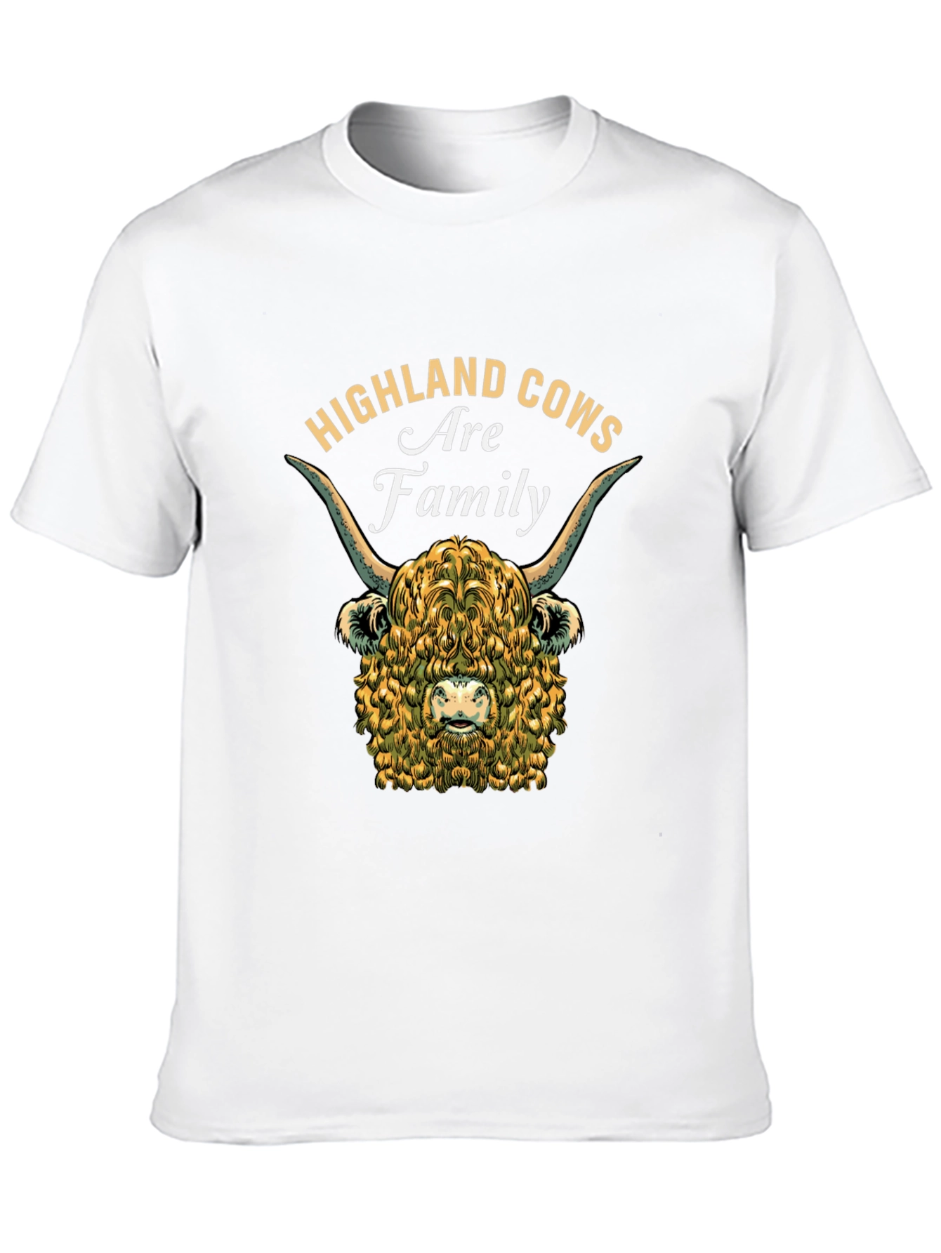 Highland Cows Are Family T-Shirt