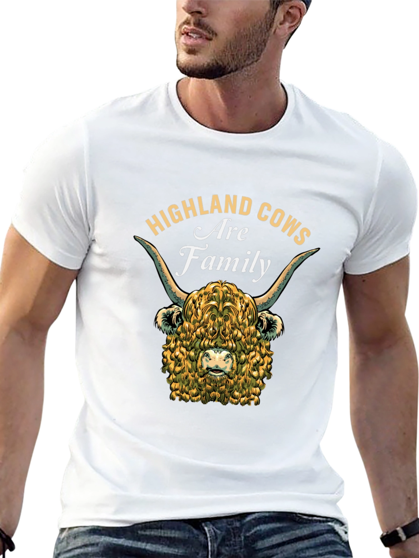 Highland Cows Are Family T-Shirt
