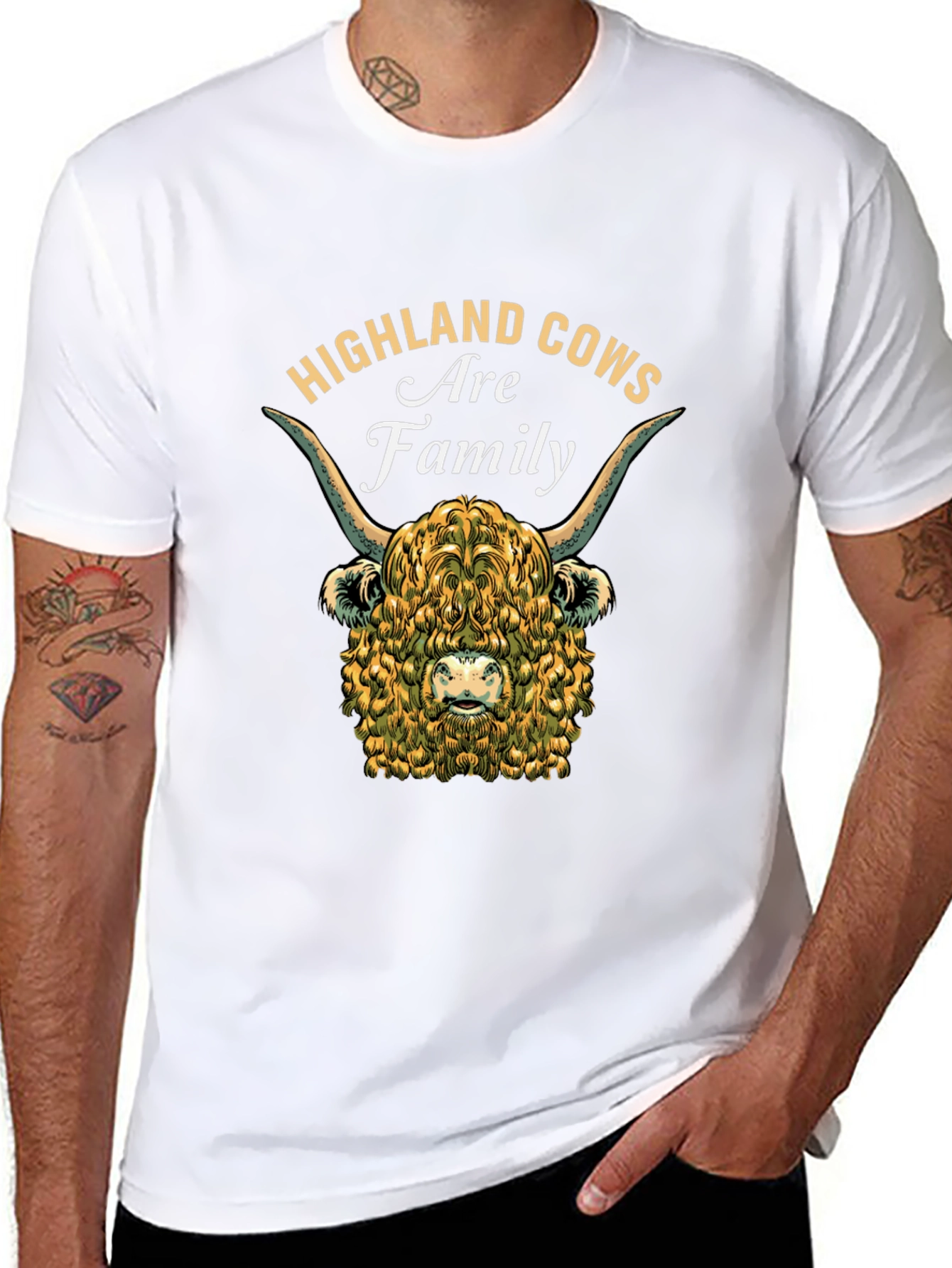 Highland Cows Are Family T-Shirt