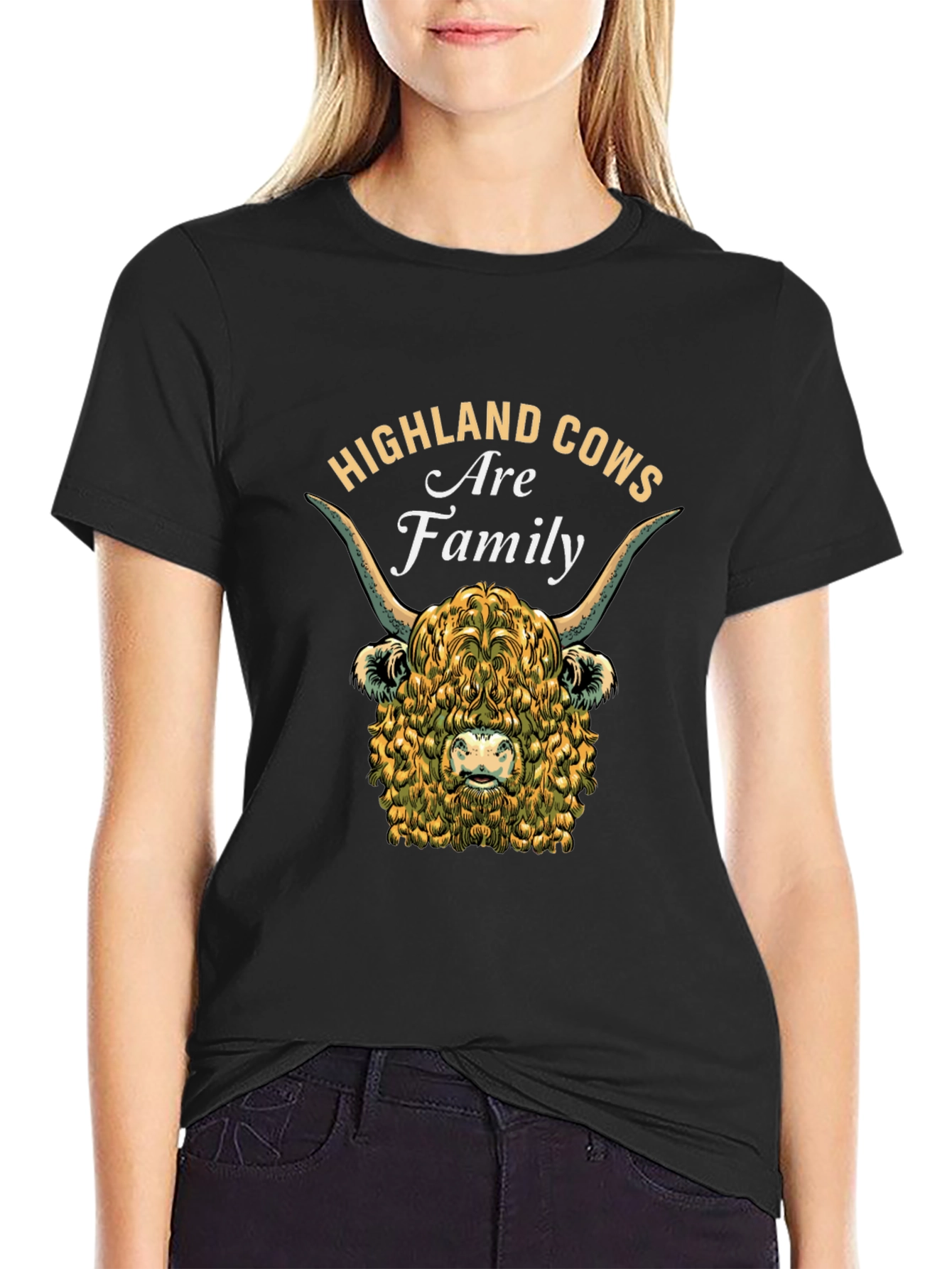 Highland Cows Are Family T-Shirt