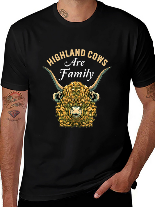 Highland Cows Are Family T-Shirt