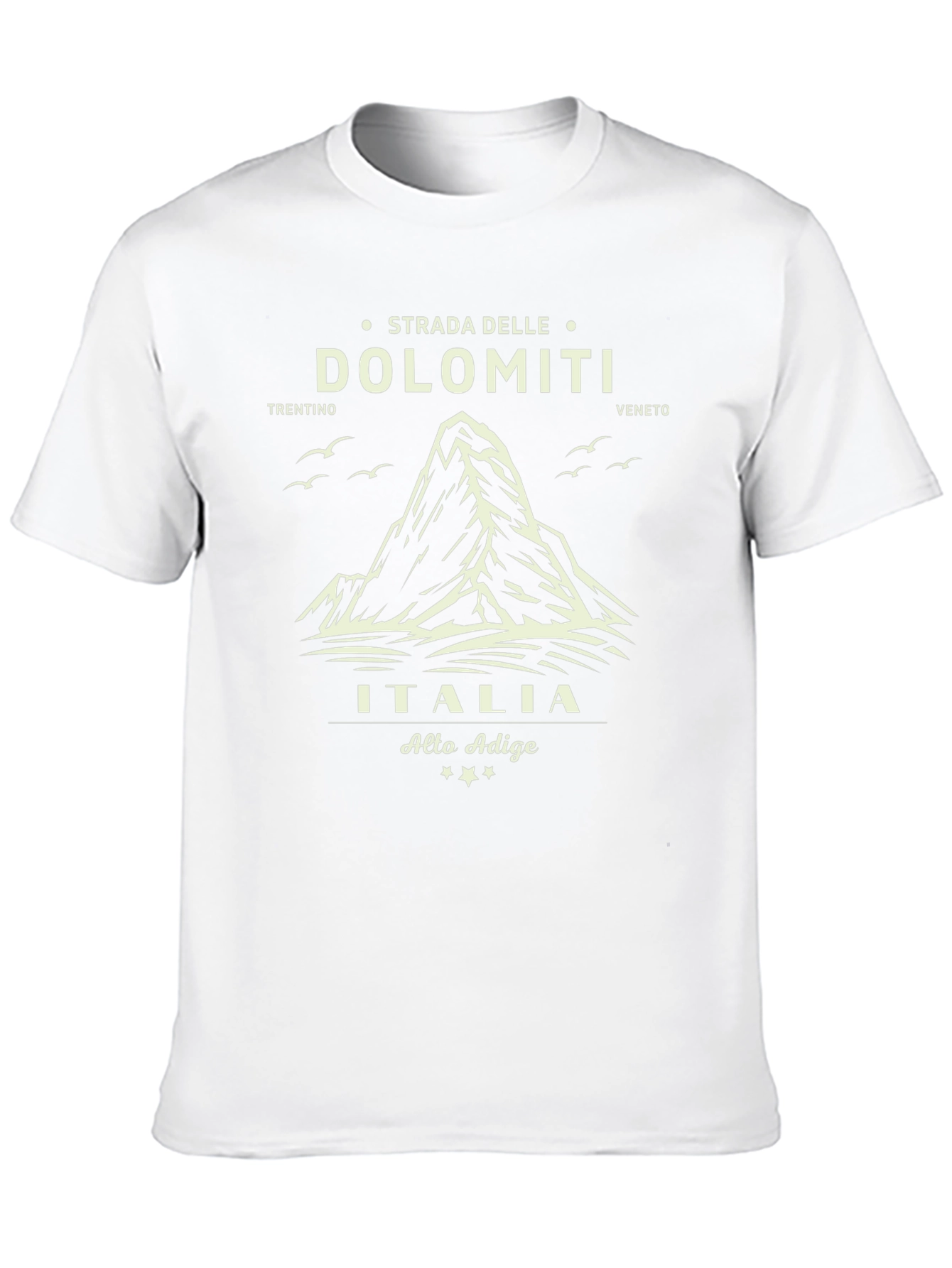 Dolomiti Italia Graphic T-Shirt - Black