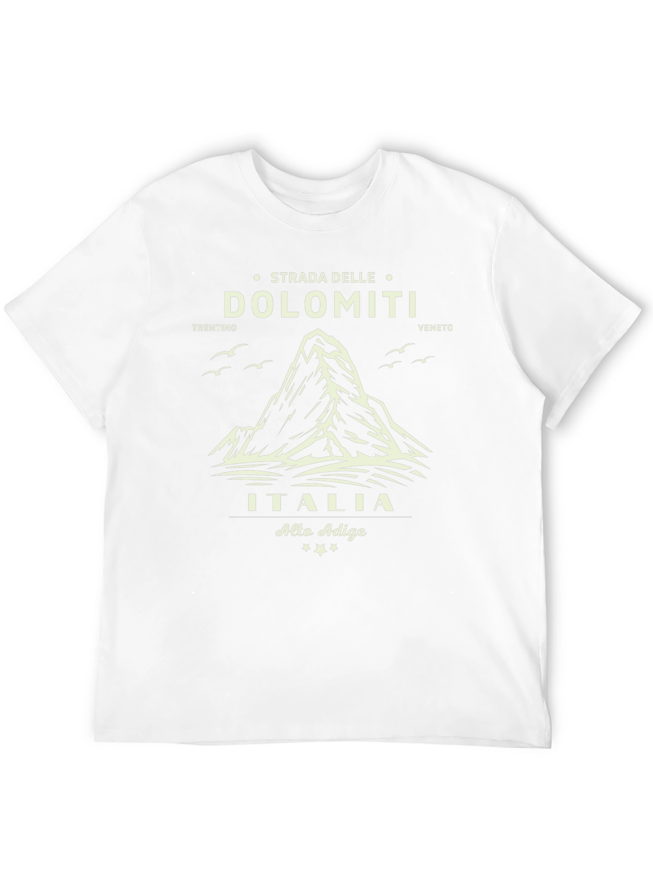 Dolomiti Italia Graphic T-Shirt - Black