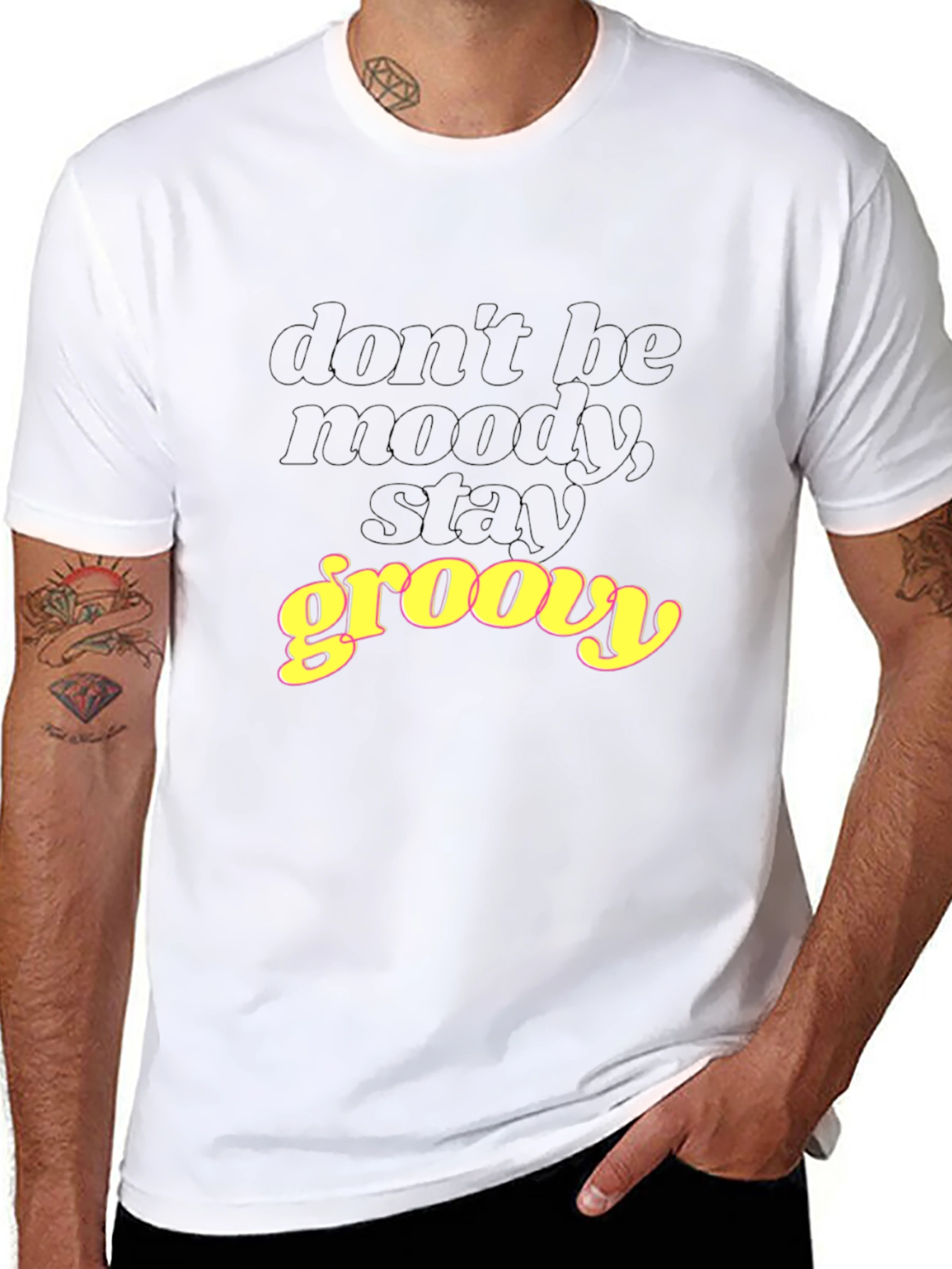 Groovy Retro Style Graphic T-Shirt