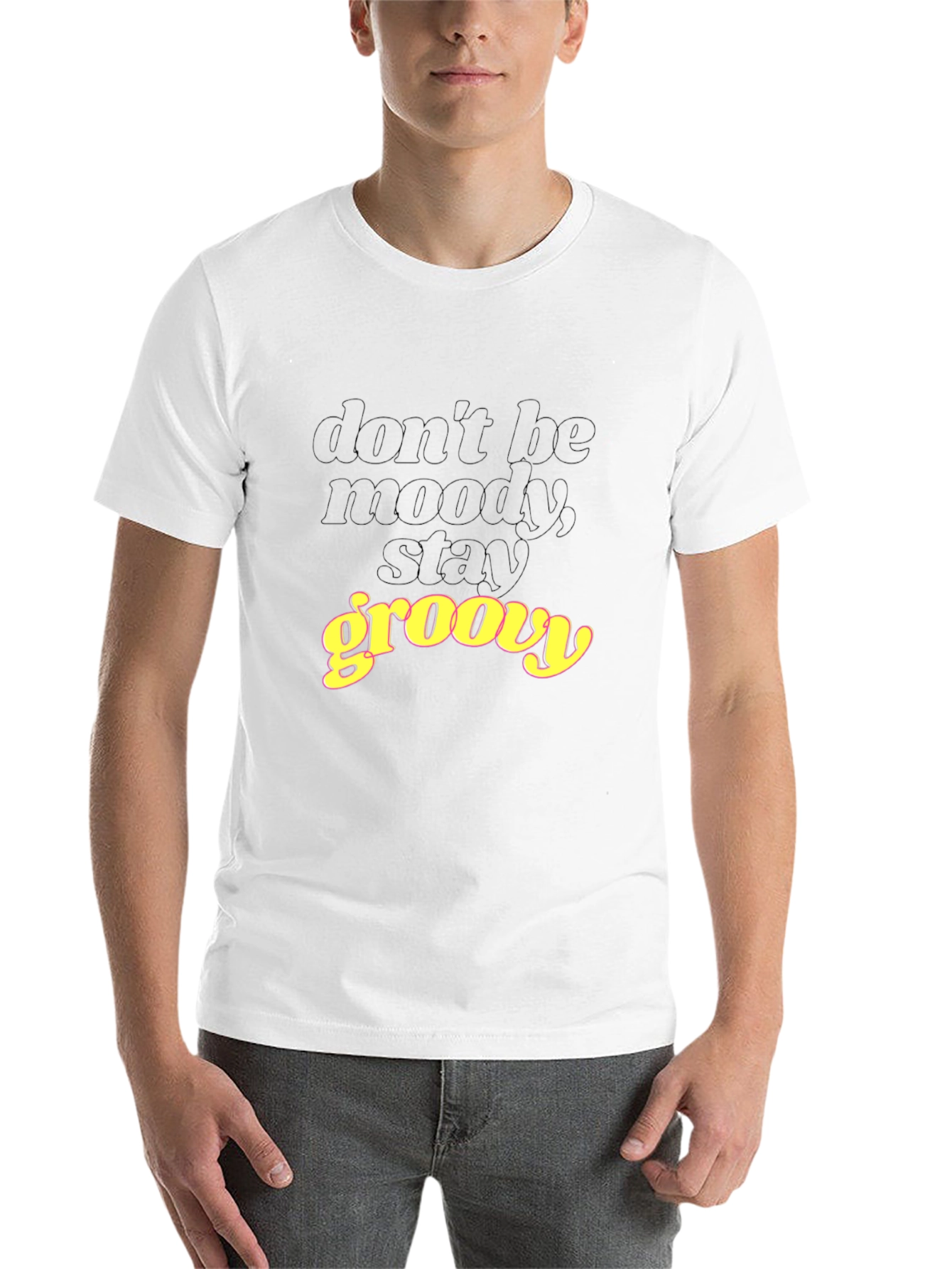 Groovy Retro Style Graphic T-Shirt