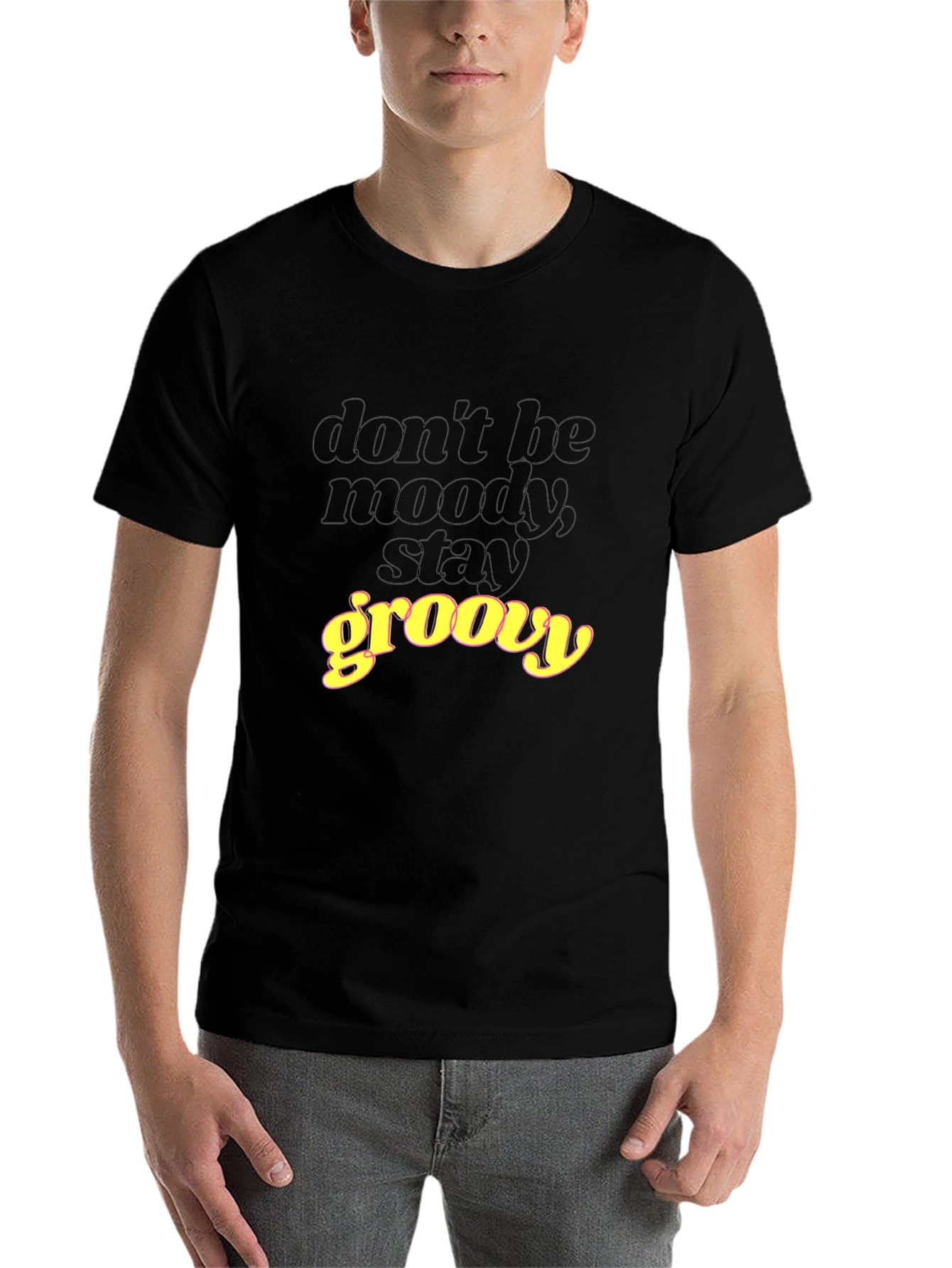 Groovy Retro Style Graphic T-Shirt
