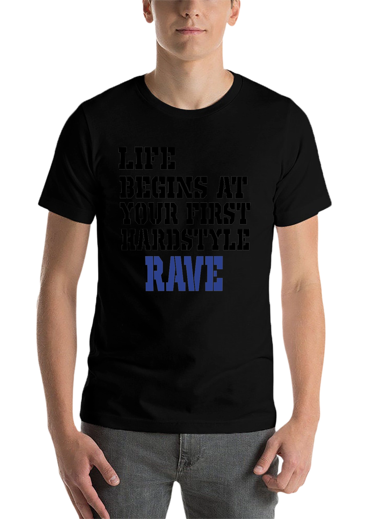 Life Begins At Your First Hardstyle Rave T-Shirt