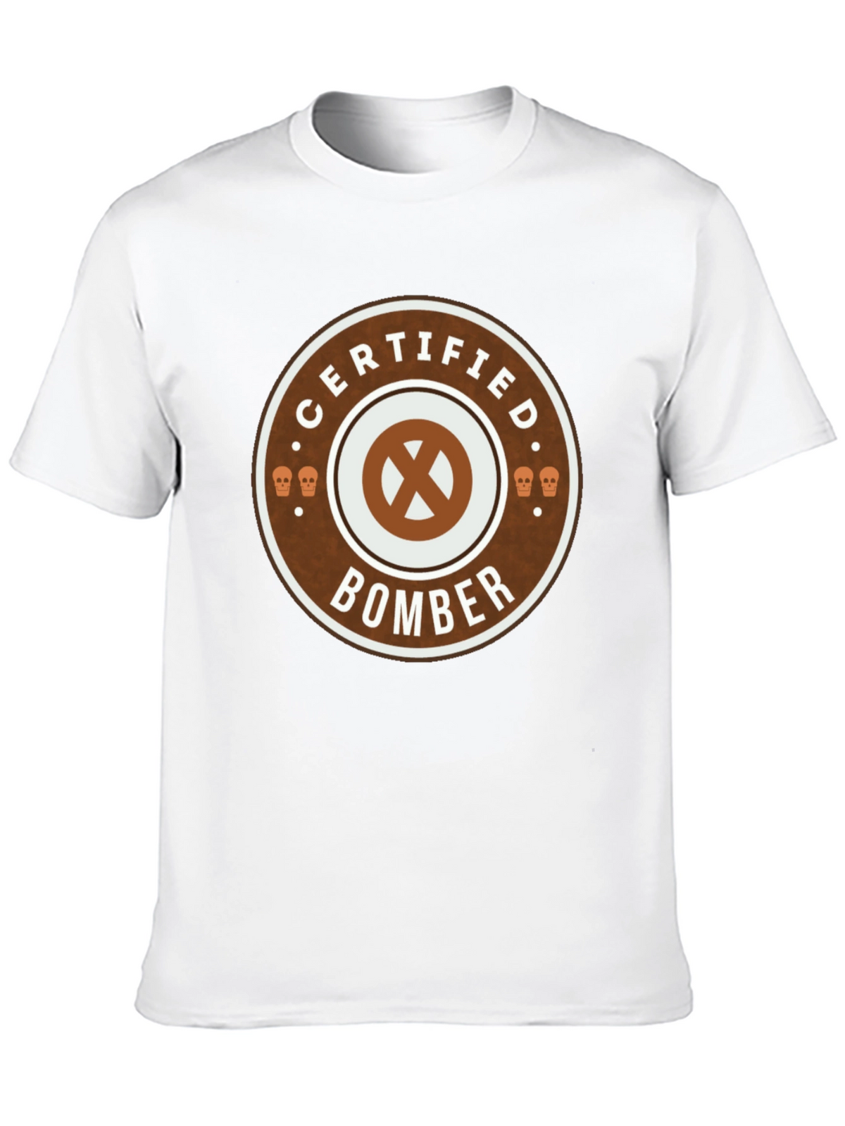 Certified Bomber Graphic Tee - Classic Black Cotton T-Shirt