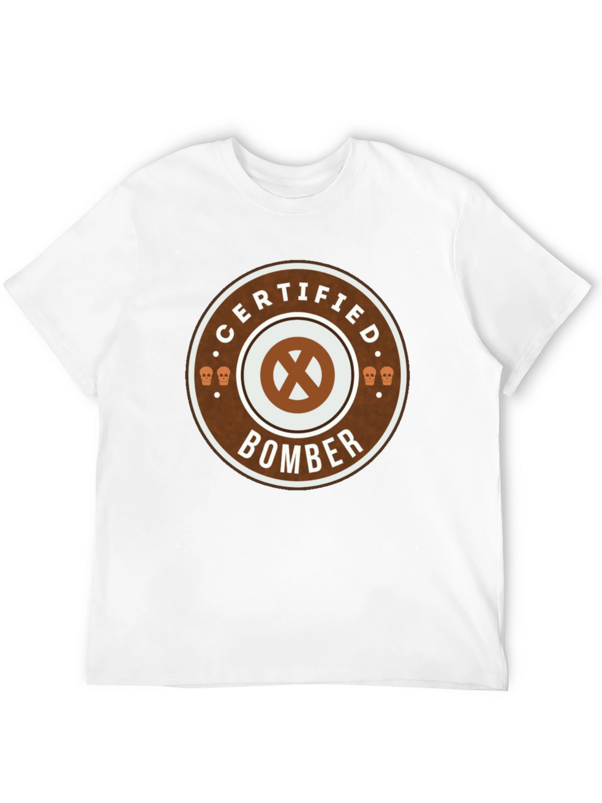 Certified Bomber Graphic Tee - Classic Black Cotton T-Shirt