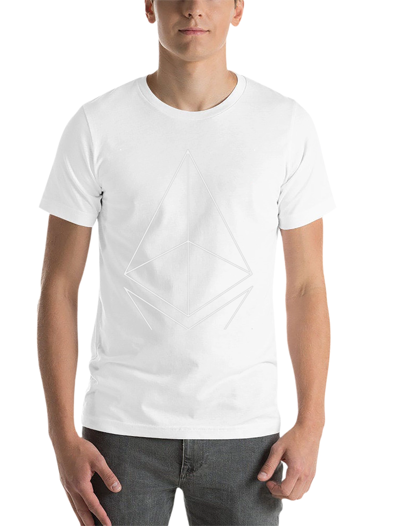 Ethereum Logo Black T-Shirt Crypto Fashion