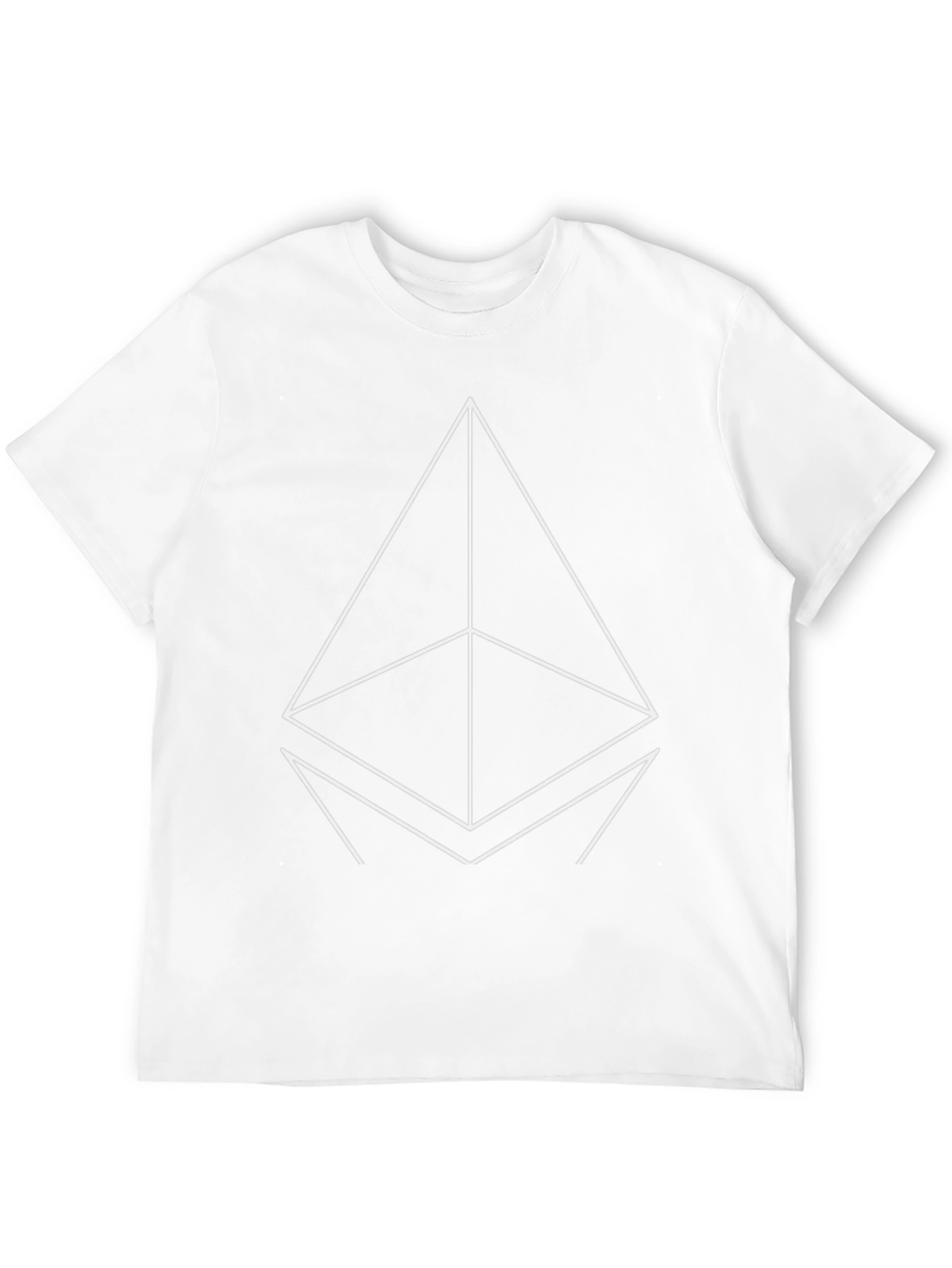 Ethereum Logo Black T-Shirt Crypto Fashion