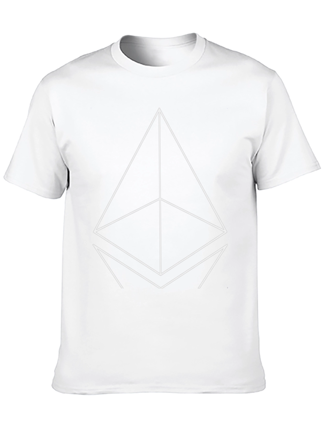 Ethereum Logo Black T-Shirt Crypto Fashion