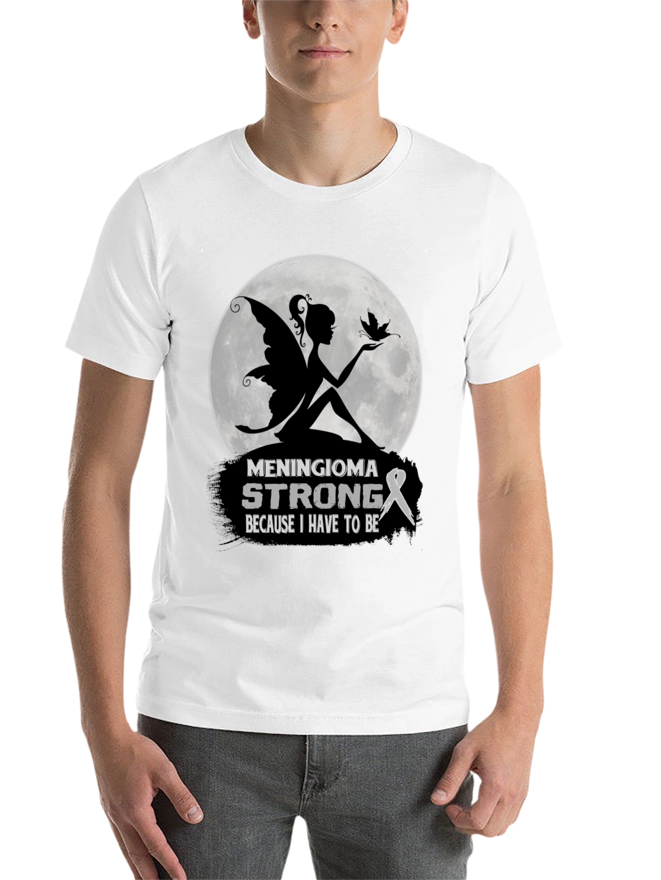 Meningioma Strong T-Shirt - Awareness Support