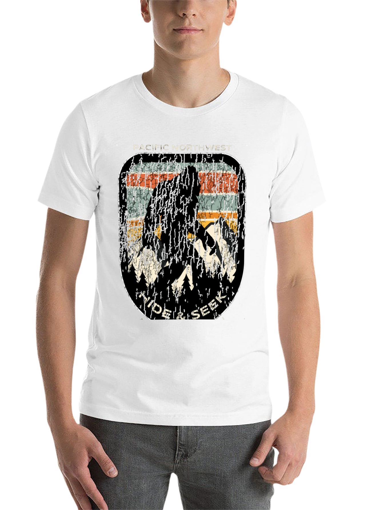 Pacific Northwest Hide & Seek Bigfoot T-Shirt