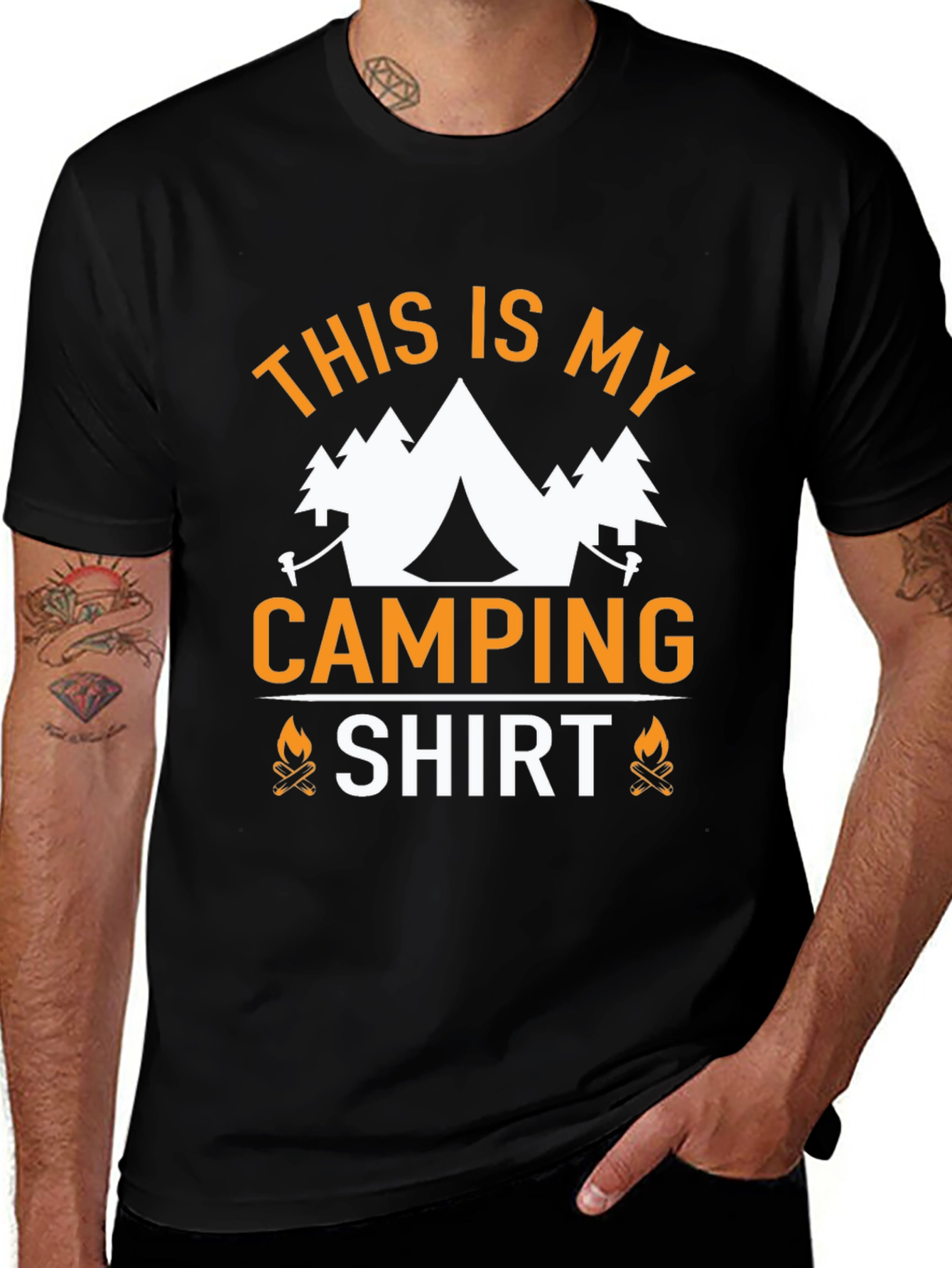 Camping T-Shirt: This Is My Camping Shirt