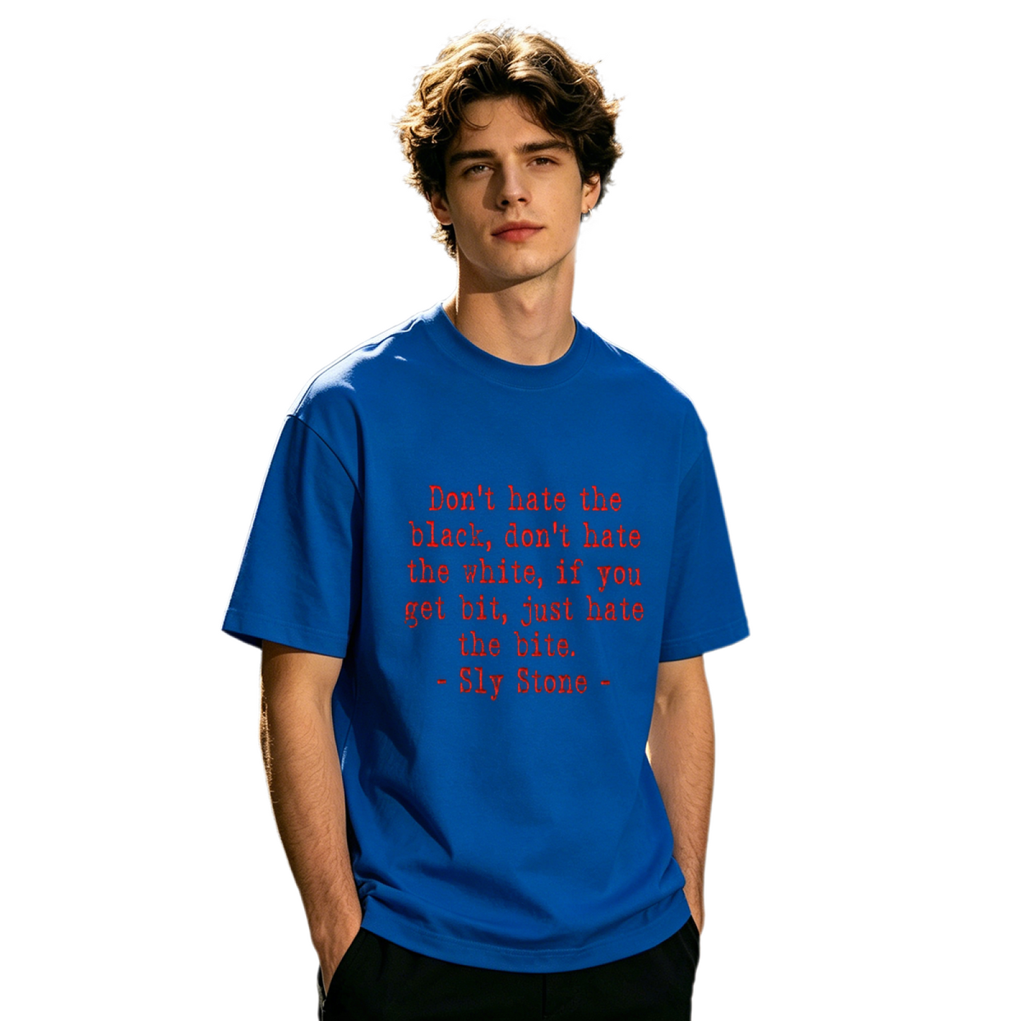 Men's Sailboat Blueprint Graphic T-Shirt