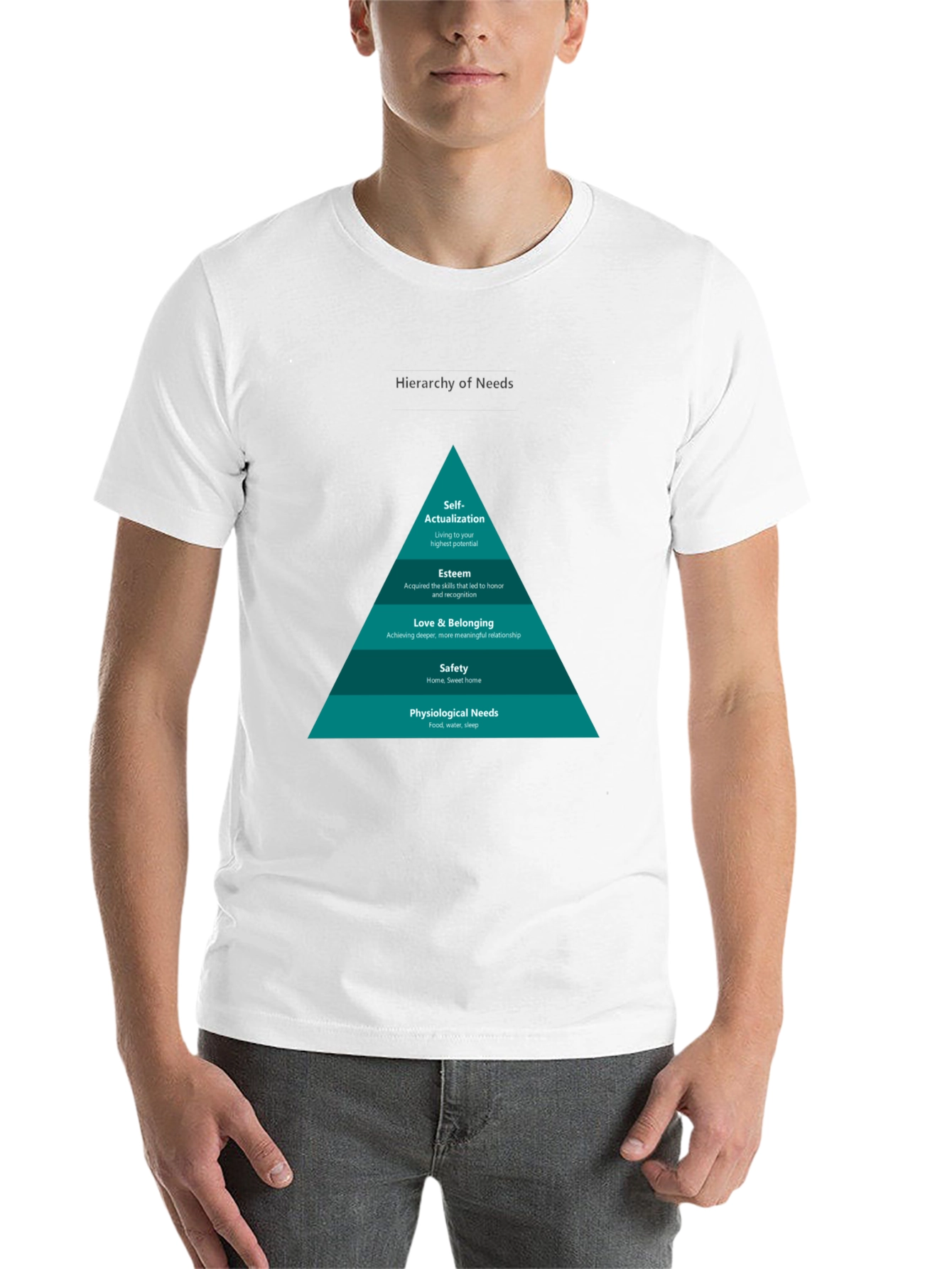 Hierarchy of Needs Graphic T-Shirt