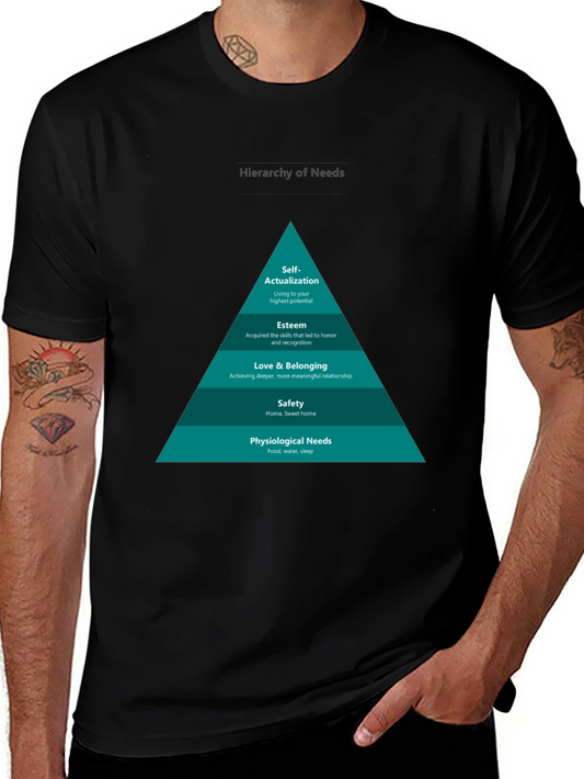 Hierarchy of Needs Graphic T-Shirt