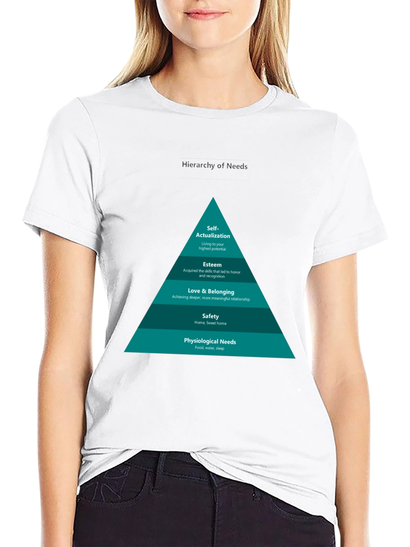 Hierarchy of Needs Graphic T-Shirt