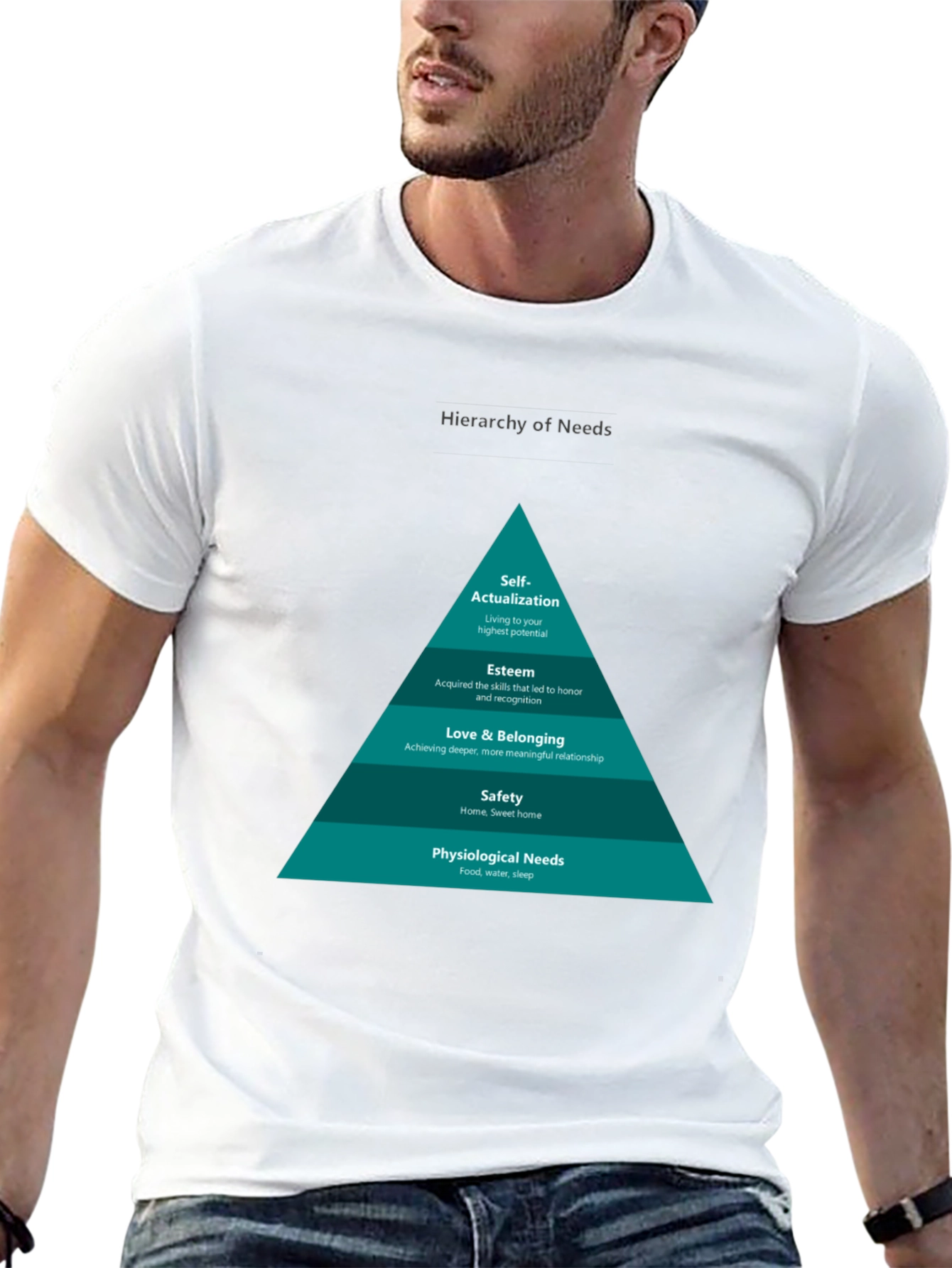 Hierarchy of Needs Graphic T-Shirt