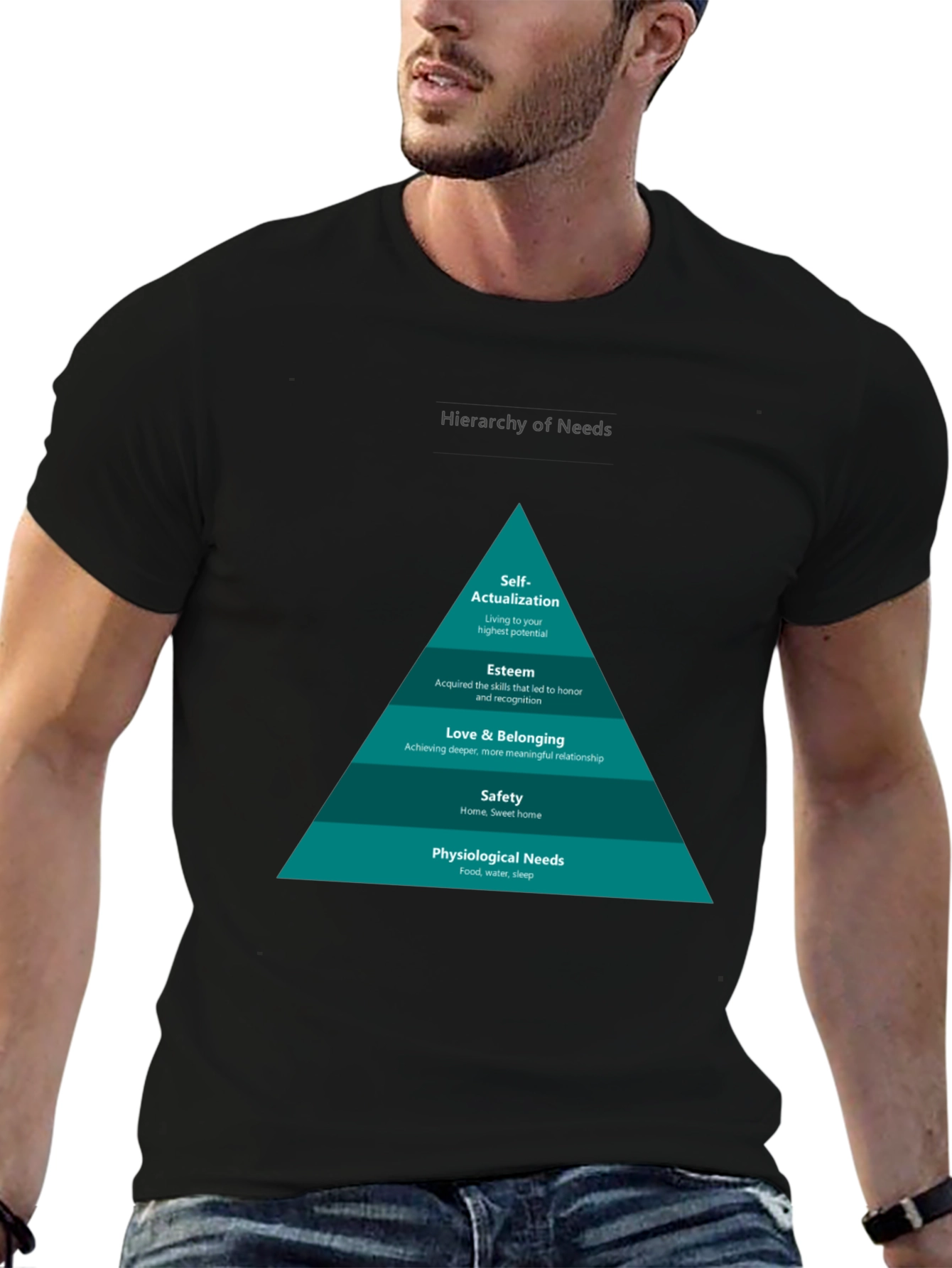 Hierarchy of Needs Graphic T-Shirt